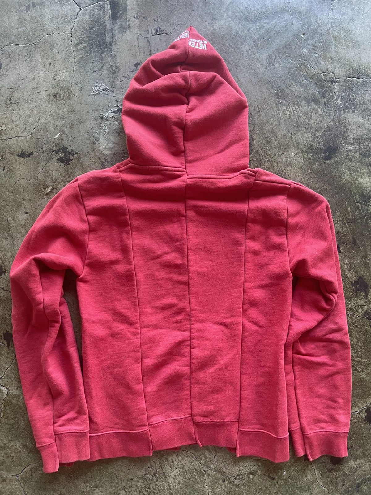 Vetements Vetement Antwerpen Split Hoodie AW18 Size US S / EU 44-46 / 1 - 8 Thumbnail
