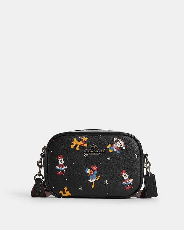 Coach COACH Disney X Coach Mini Jamie Camera Bag with Holiday Prin Size ONE SIZE - 9 Thumbnail