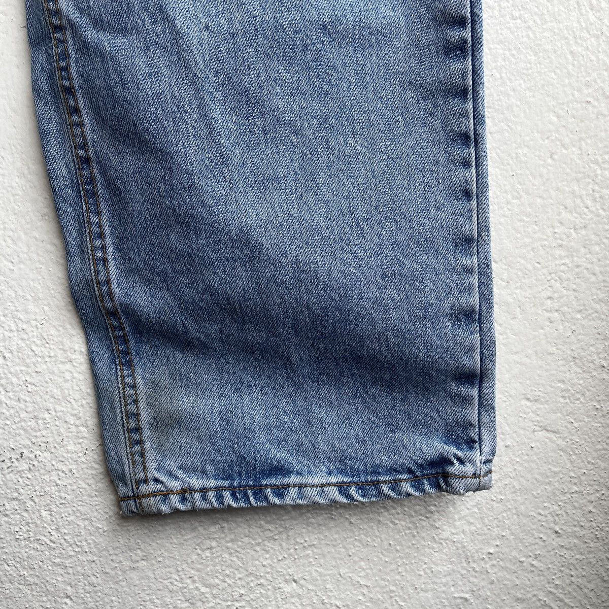 Armani VINTAGE ARMANI JEANS ITALY BAGGY LOOSE BLUE DENIM Size US 36 / EU 52 - 10 Thumbnail