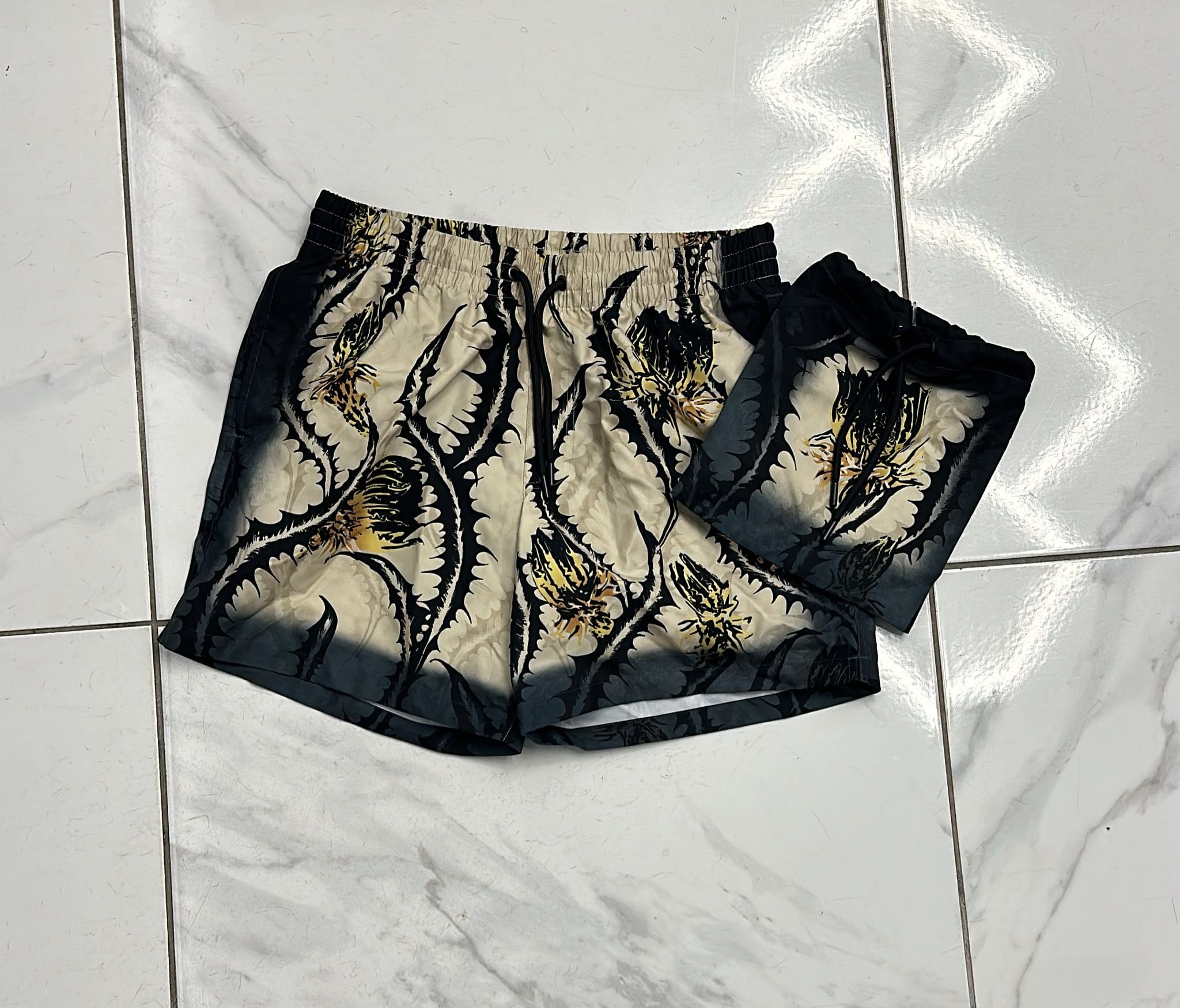 Dries Van Noten Dries Van Noten Verner Panton Wave Swimming Short