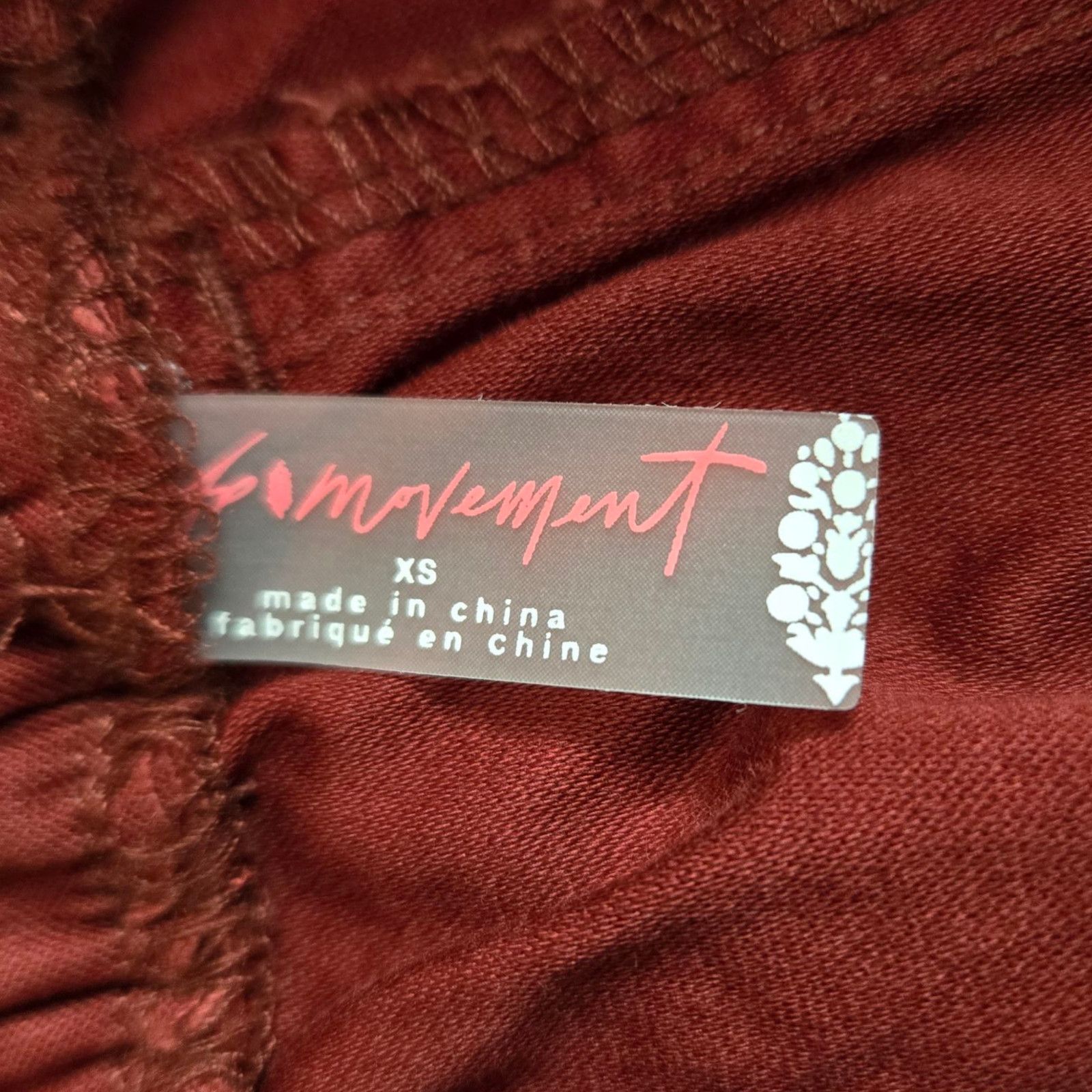 Free People Free People Red Cowboy Utility Cargo Pants Size XS Size 25" / US 0 / IT 36 - 8 Thumbnail