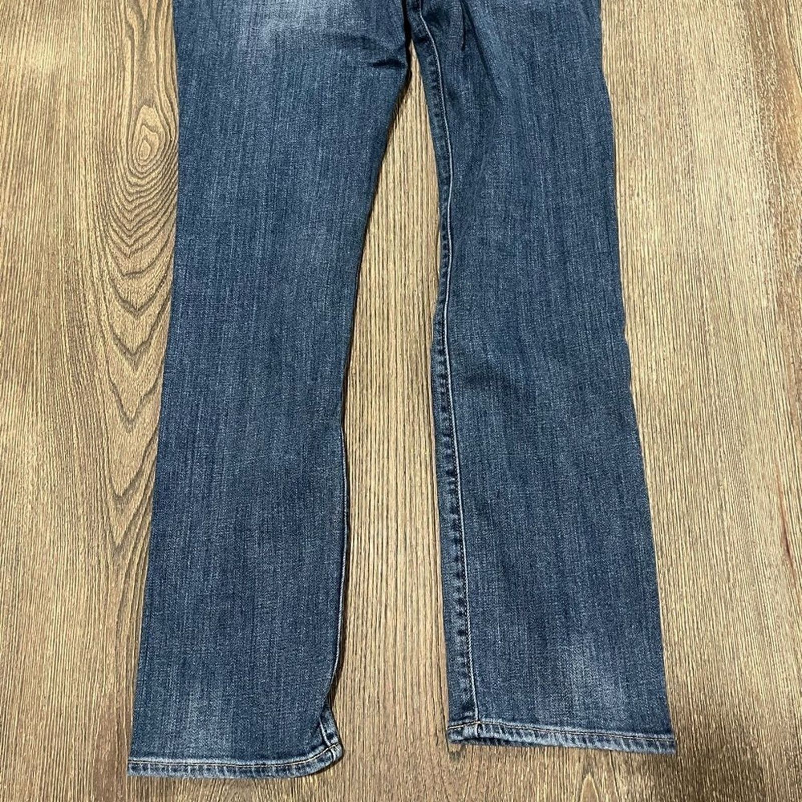 Lucky Brand Lucky Brand Mid-Rise Straight Sweet Jeans Relaxed Fit Size 27" / US 4 / IT 40 - 8 Thumbnail
