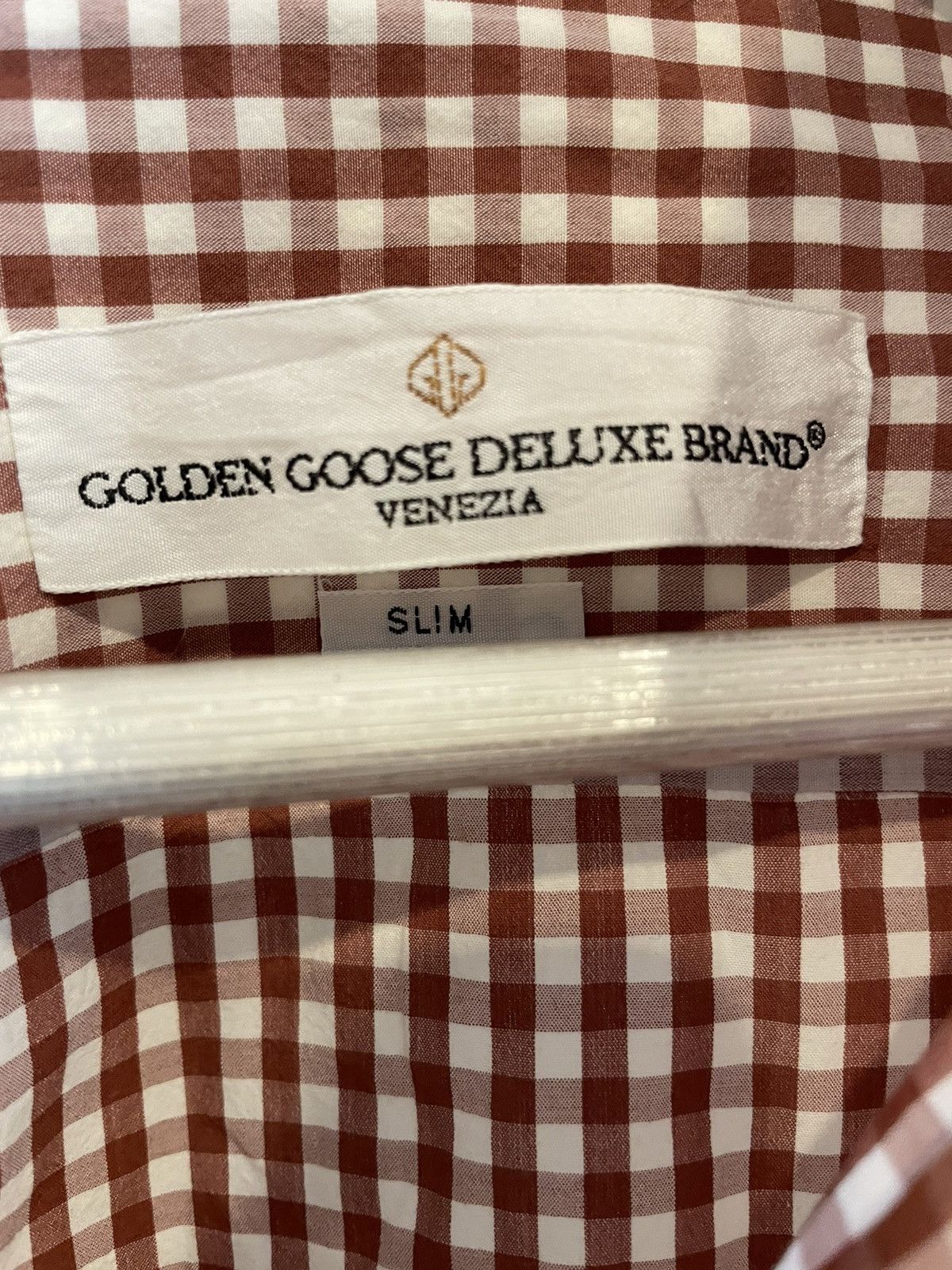 Golden Goose 🔥 Golden Goose Deluxe Brand Checked Shirt Size US M / EU 48-50 / 2 - 2 Thumbnail