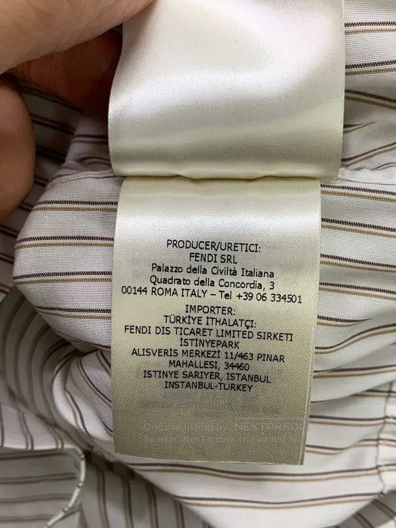 Fendi Fendi 2025 striped shirt windbreaker coat Size XS / US 0-2 / IT 36-38 - 7 Thumbnail