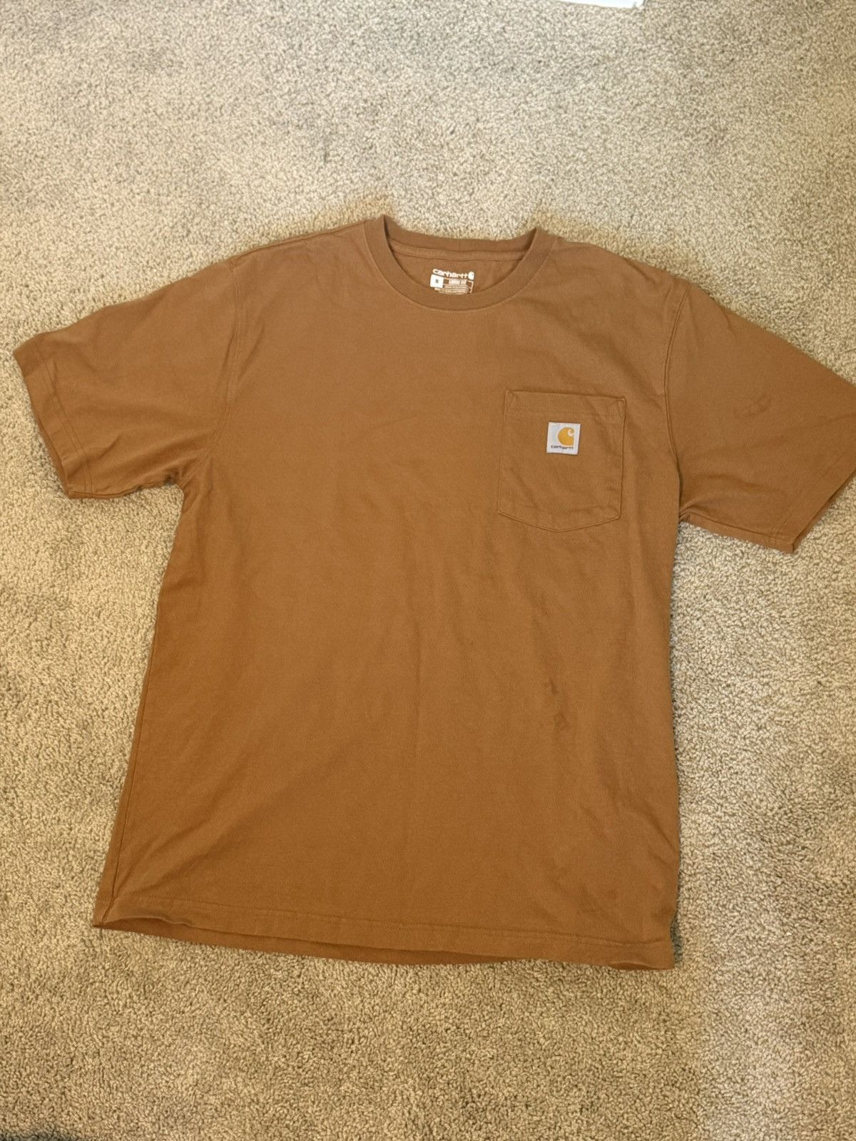 Carhartt Carhartt tee brown Size US M / EU 48-50 / 2 - 5 Thumbnail