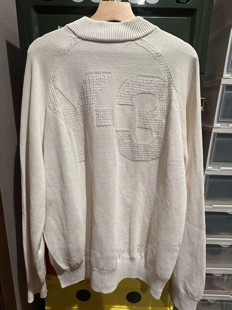 Yohji Yamamoto Yohji Yamamoto Big logo knitwear sweater Size US M / EU 48-50 / 2 - 1 Thumbnail