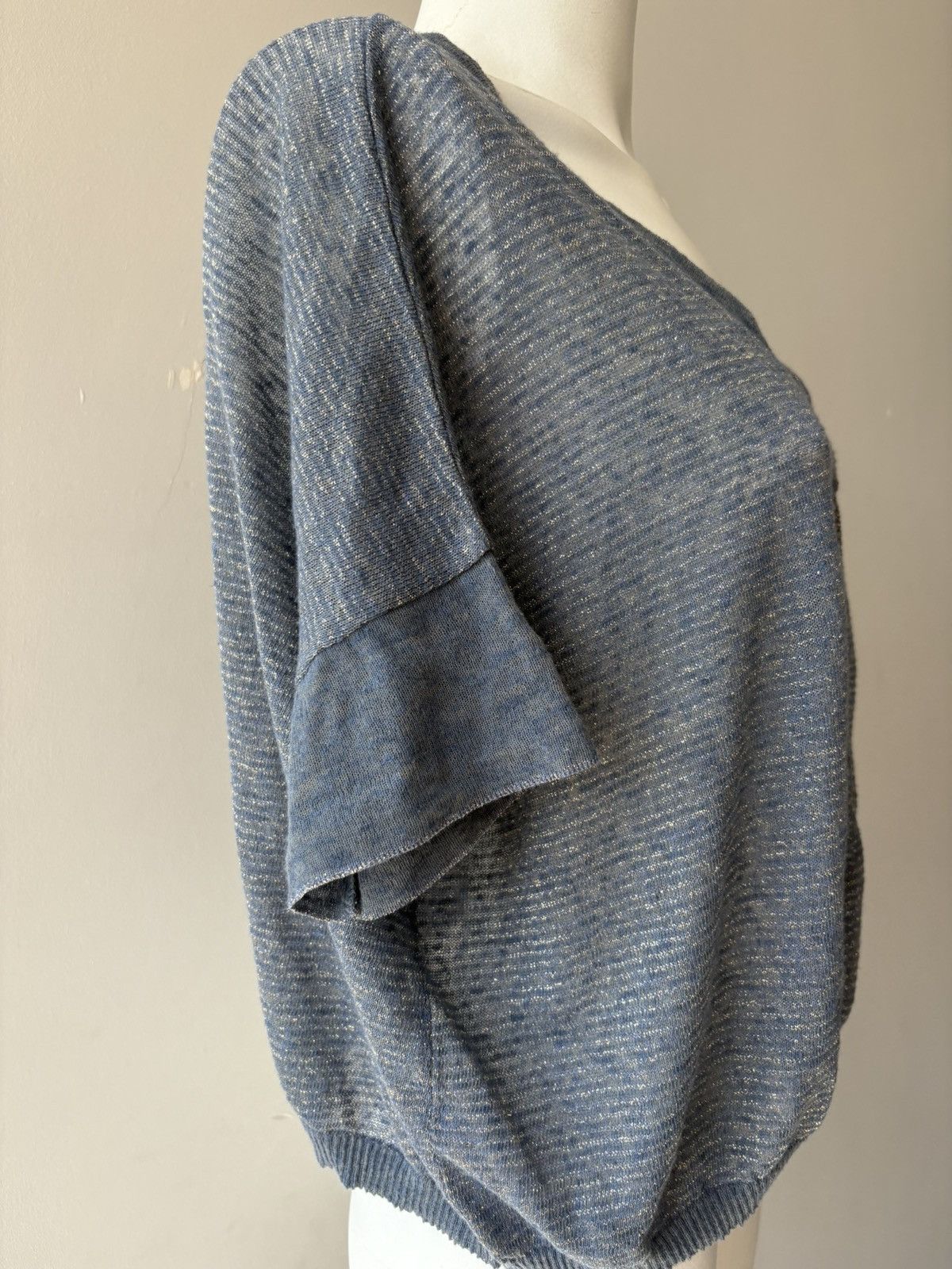 Vintage Na Na Italy silk blouse Size L / US 10 / IT 46 - 11 Thumbnail