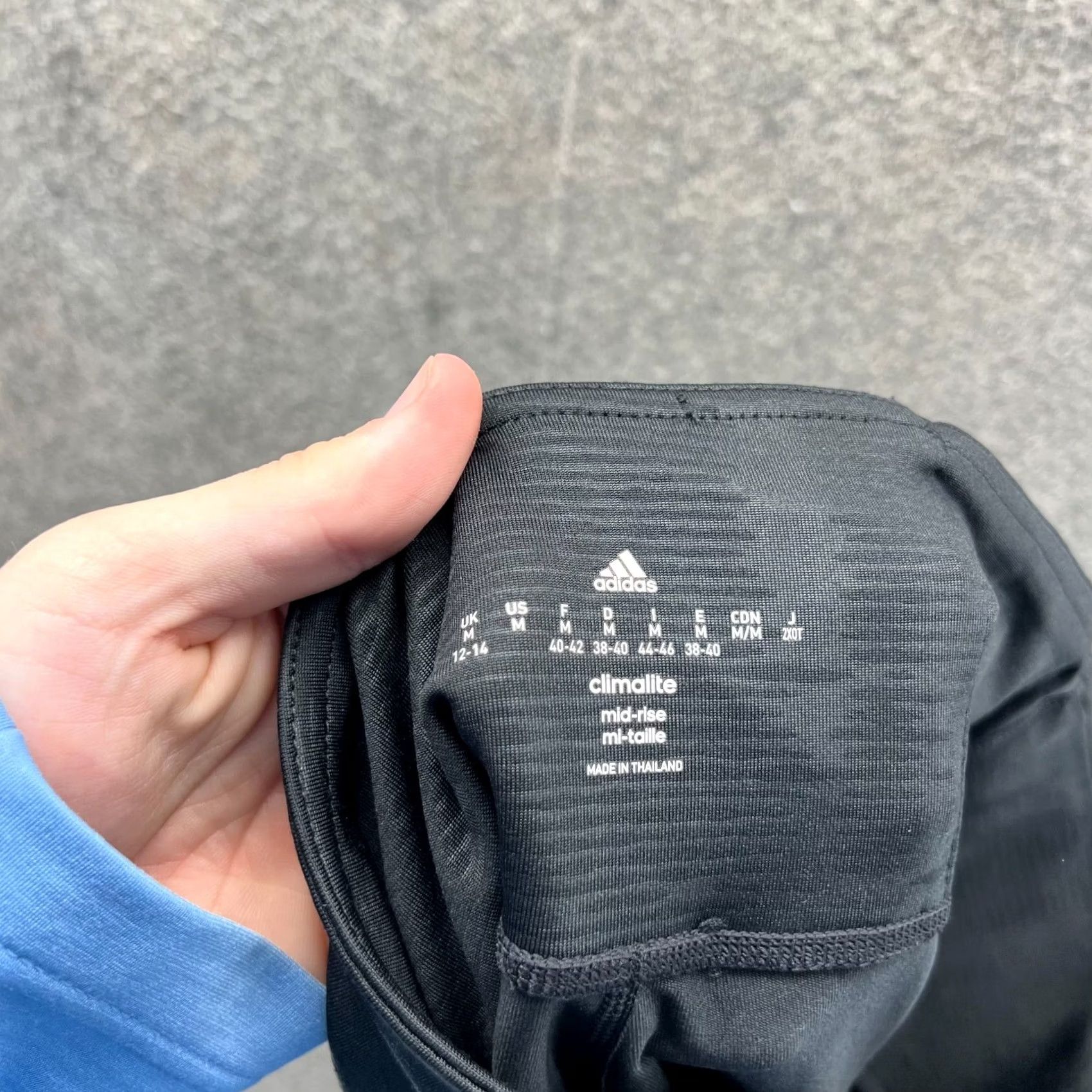 Adidas Adidas Pants Women Medium Black Athletic Legging Climalite Mid Rise Cropped Long? Size 32" / US 10 / IT 46 - 7 Thumbnail