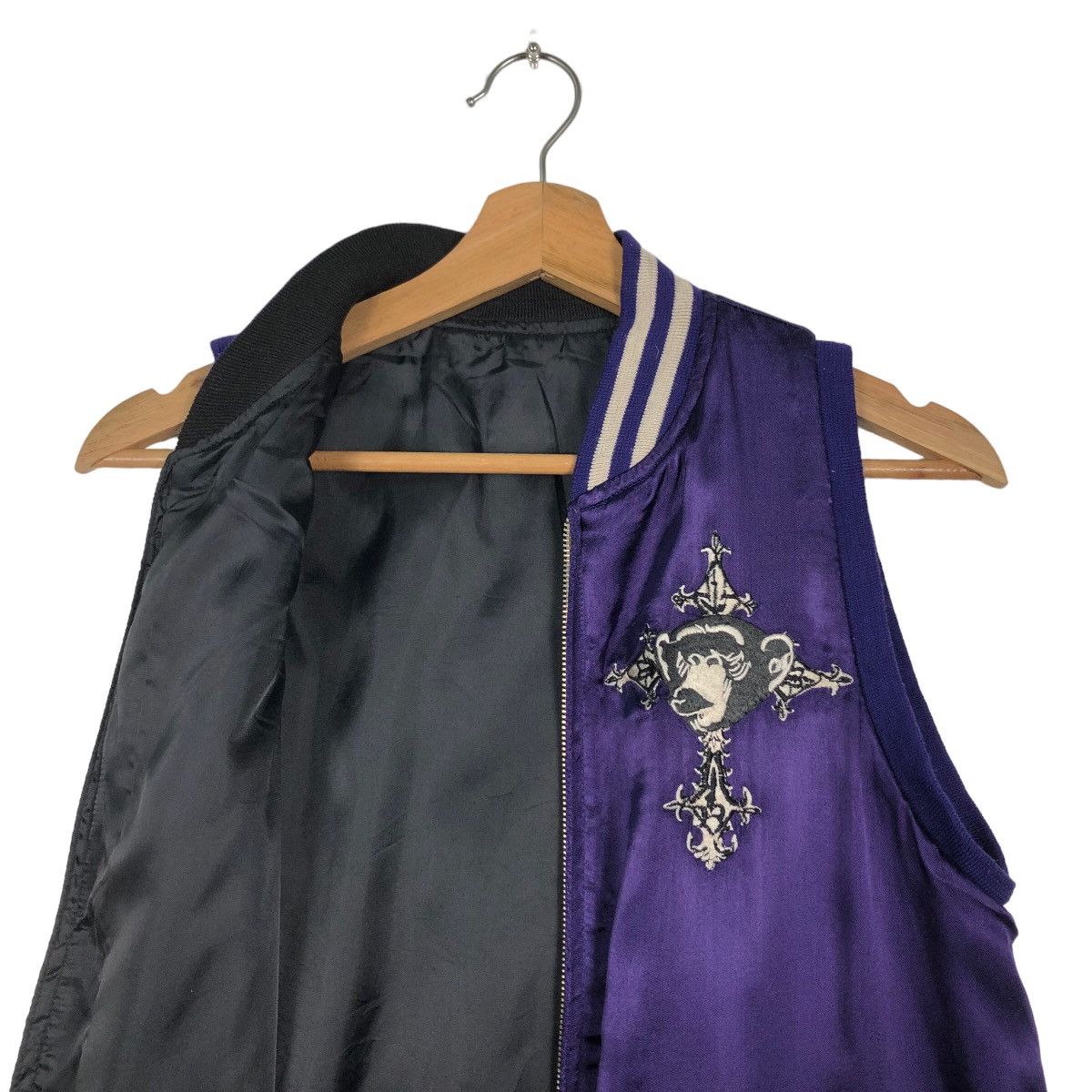 Japanese Brand 🔥90’s Very Rare Tank Top Sukajan Japan Jacket Big Logo Size US M / EU 48-50 / 2 - 10 Thumbnail