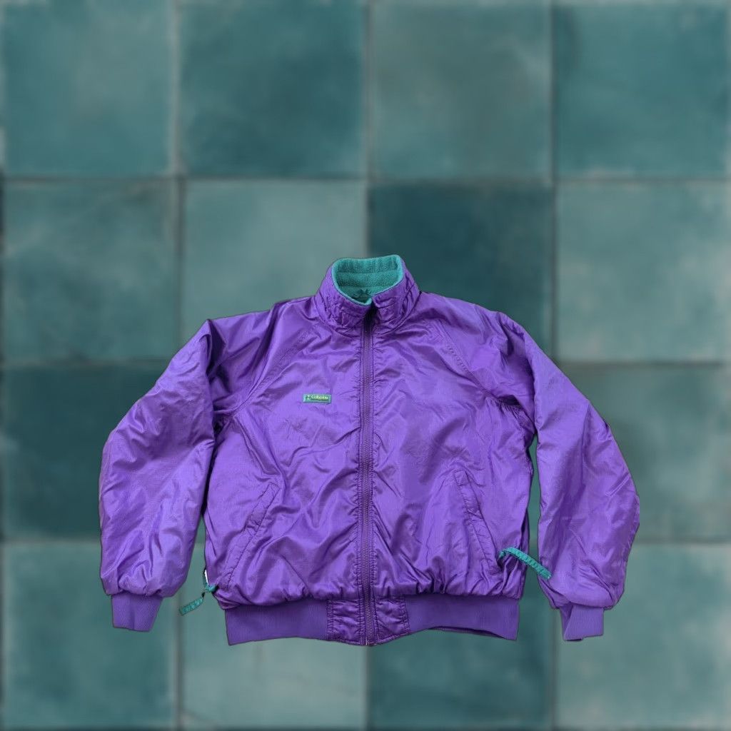 Vintage VINTAGE Columbia Jacket Womens XL Purple Full Zip Radial Sleeve Size XL / US 12-14 / IT 48-50 - 1 Thumbnail