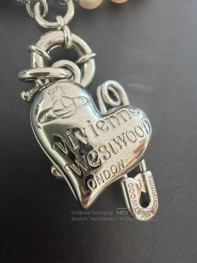 Vivienne Westwood Vivienne Westwood Saturn Pearl Necklace Size ONE SIZE - 3 Thumbnail
