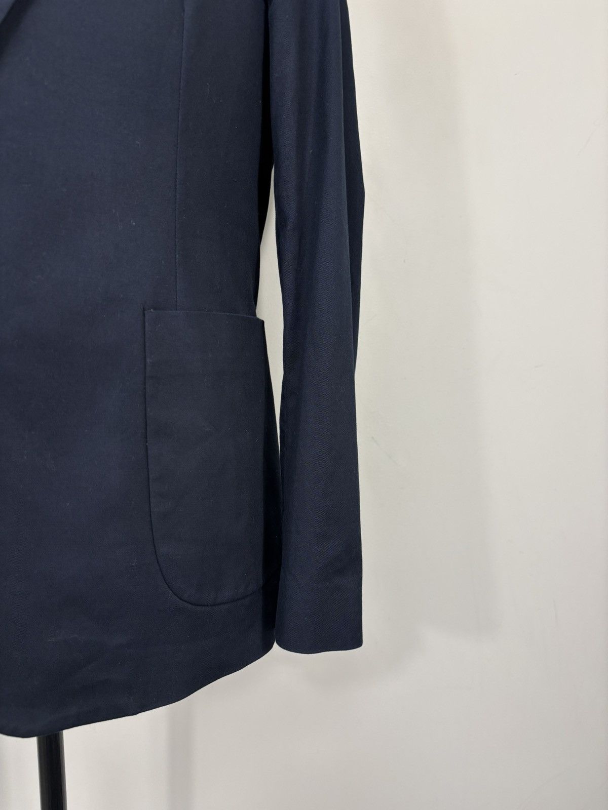 Grifoni Mauro Grifoni Men’s Navy Blue 2-Piece Cotton Stretch Suit Size 42R - 5 Thumbnail
