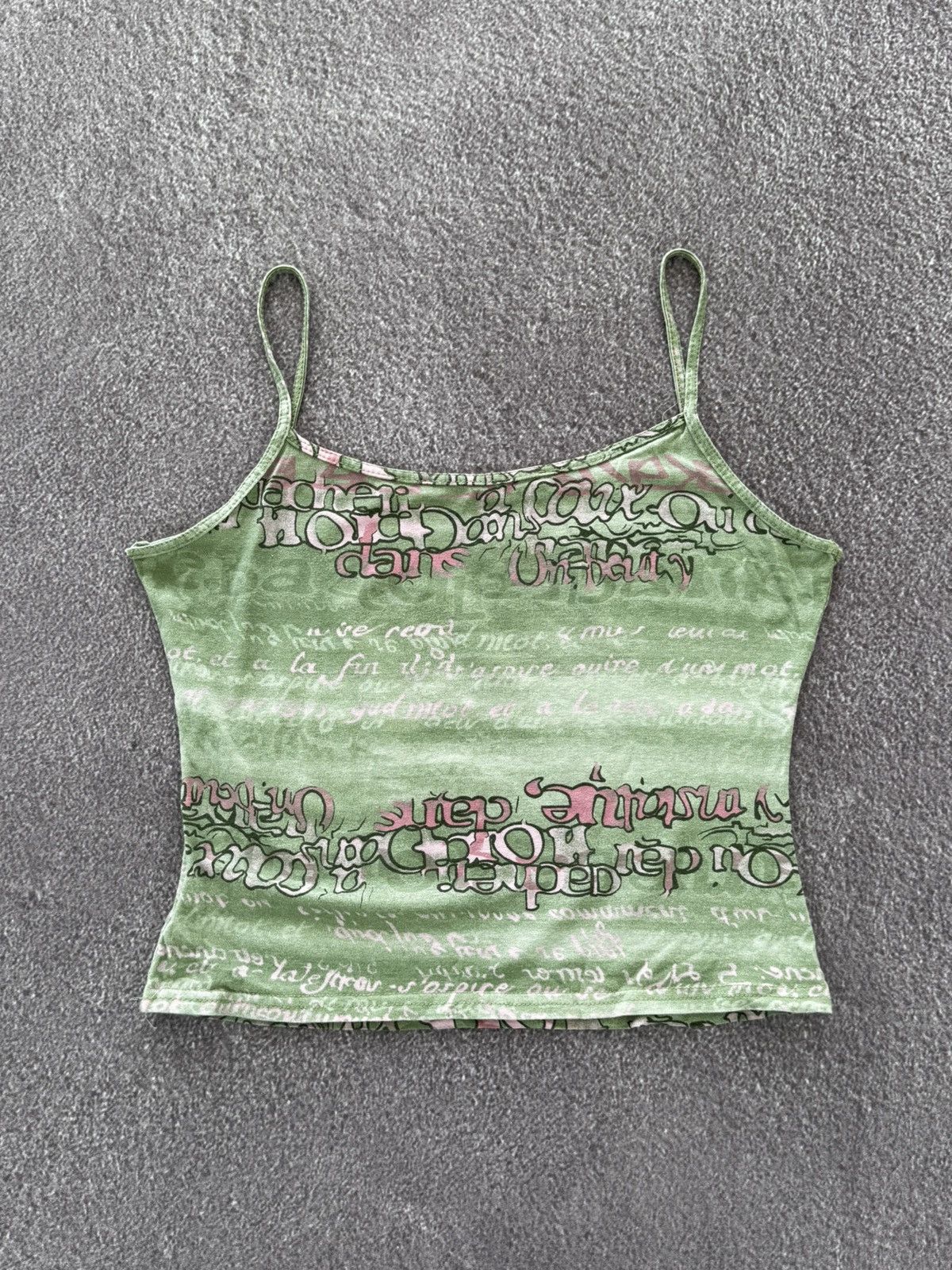 Hysteric Glamour Y2K Japan Vibe Techno Rave Grunge Crop Top Size S / US 4 / IT 40 - 2 Thumbnail