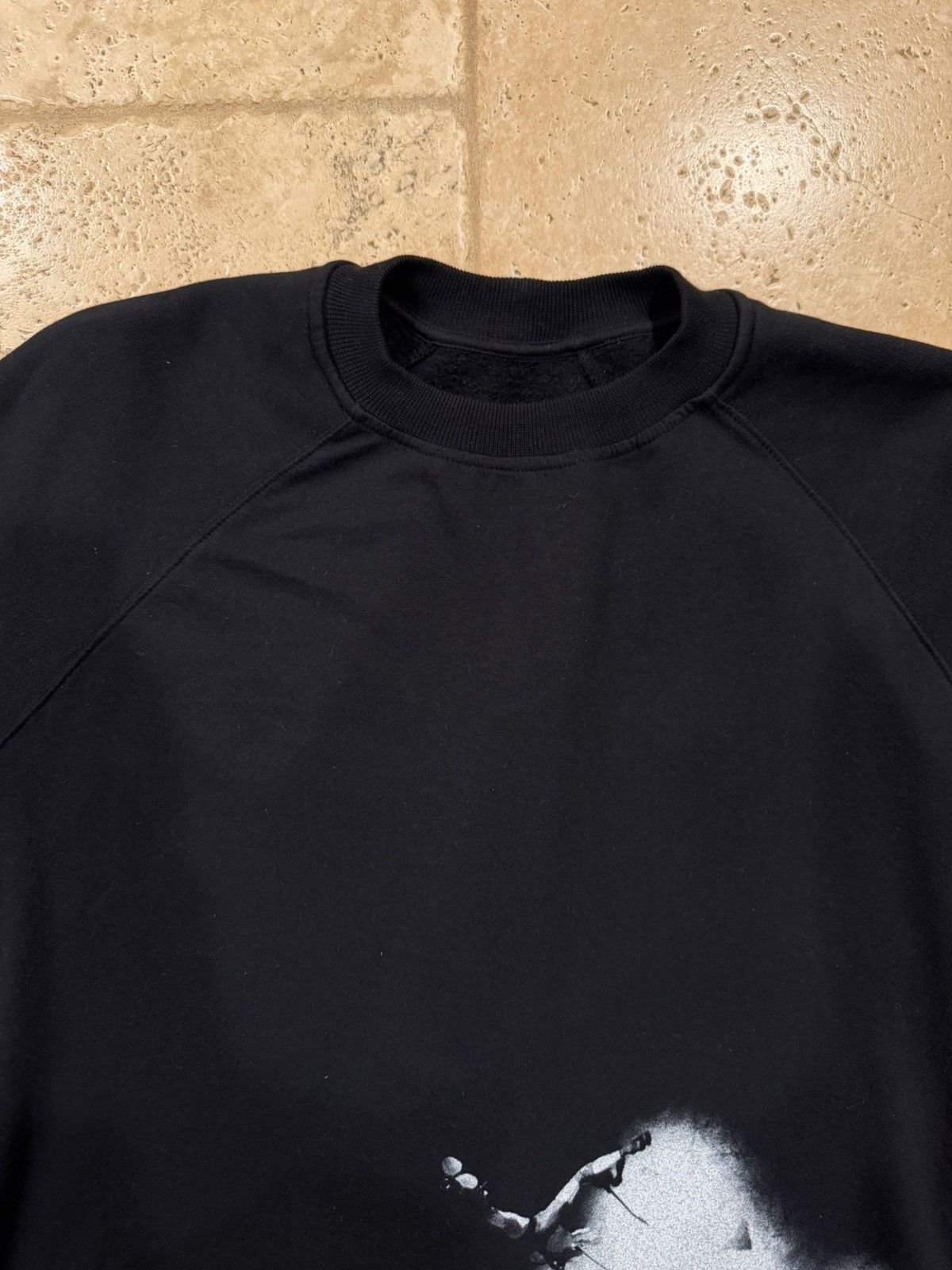Rick Owens Drkshdw Rick Owens Drkshdw FW20 Performa Cuff Slit Black Sweatshirt Size US L / EU 52-54 / 3 - 9 Thumbnail
