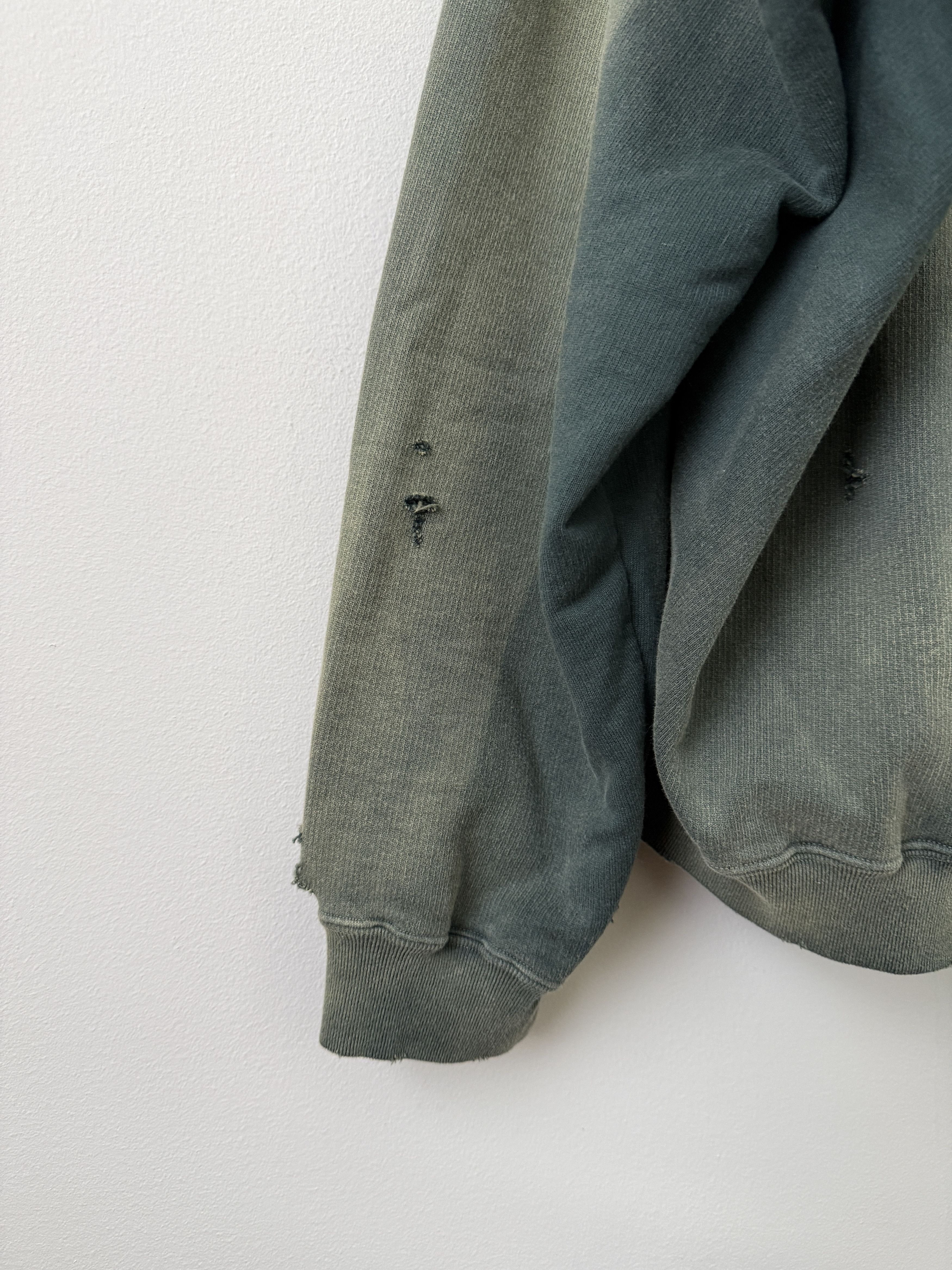 Maison MIHARA YASUHIRO Sun Faded Distressed Pullover Hoodie Size US S / EU 44-46 / 1 - 21 Thumbnail