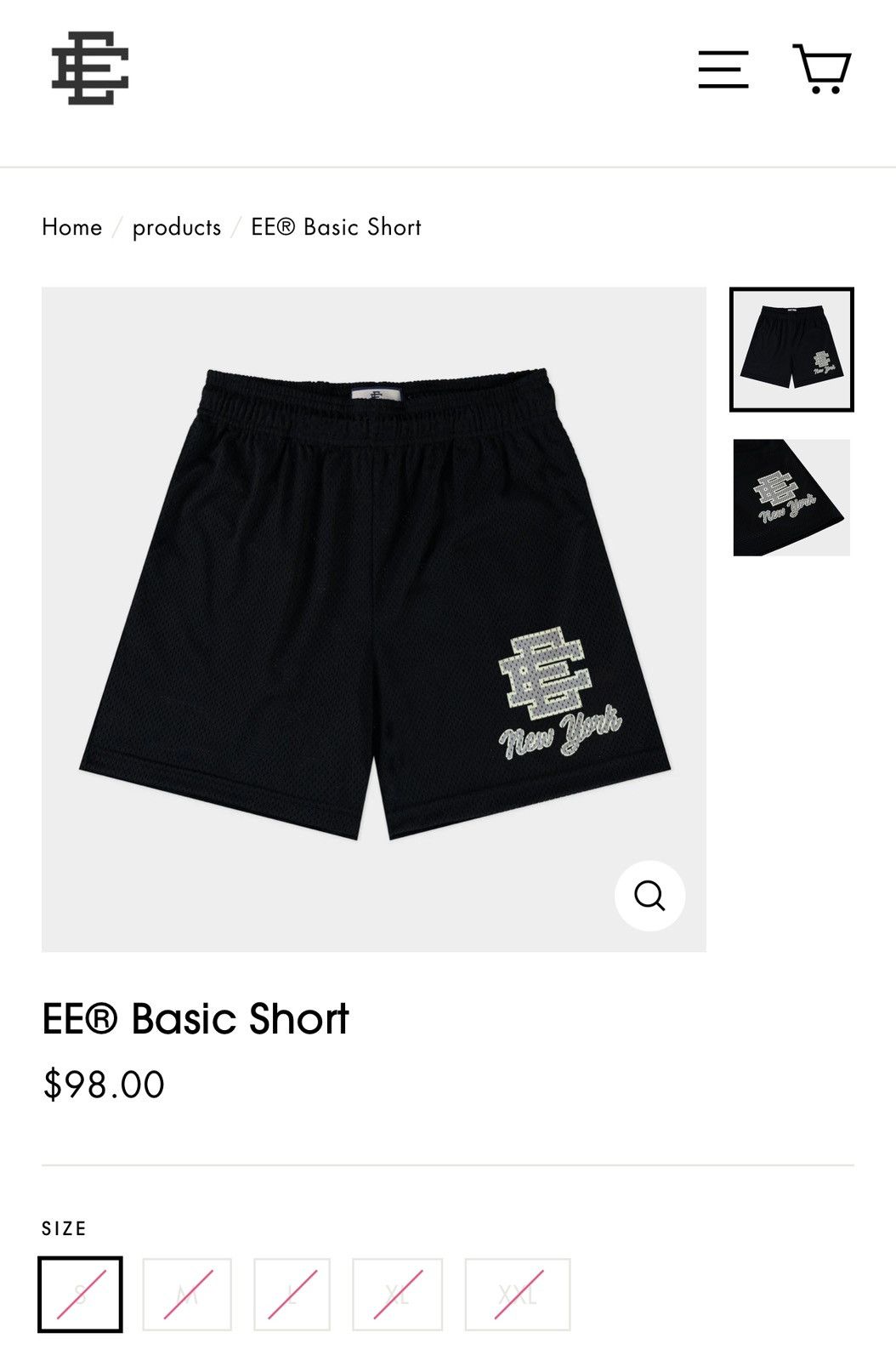 Eric Emanuel NEW Eric Emanuel Basic Shorts New York Large Size US 34 / EU 50 - 8 Thumbnail
