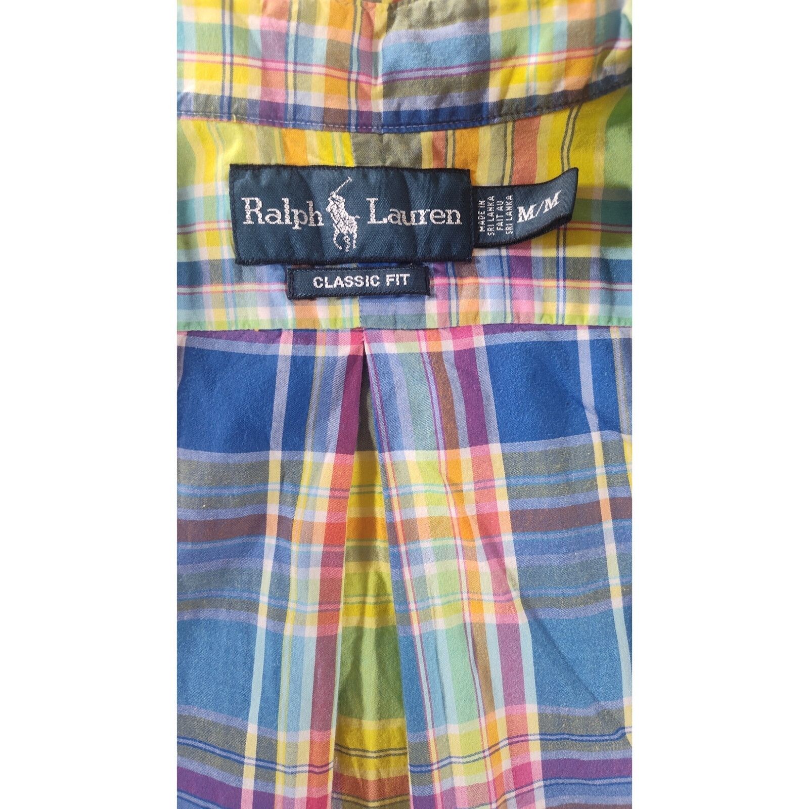 Ralph Lauren Ralph Lauren Prabhas Raju VTG Button Down Classic Fit Medium Size US M / EU 48-50 / 2 - 5 Thumbnail