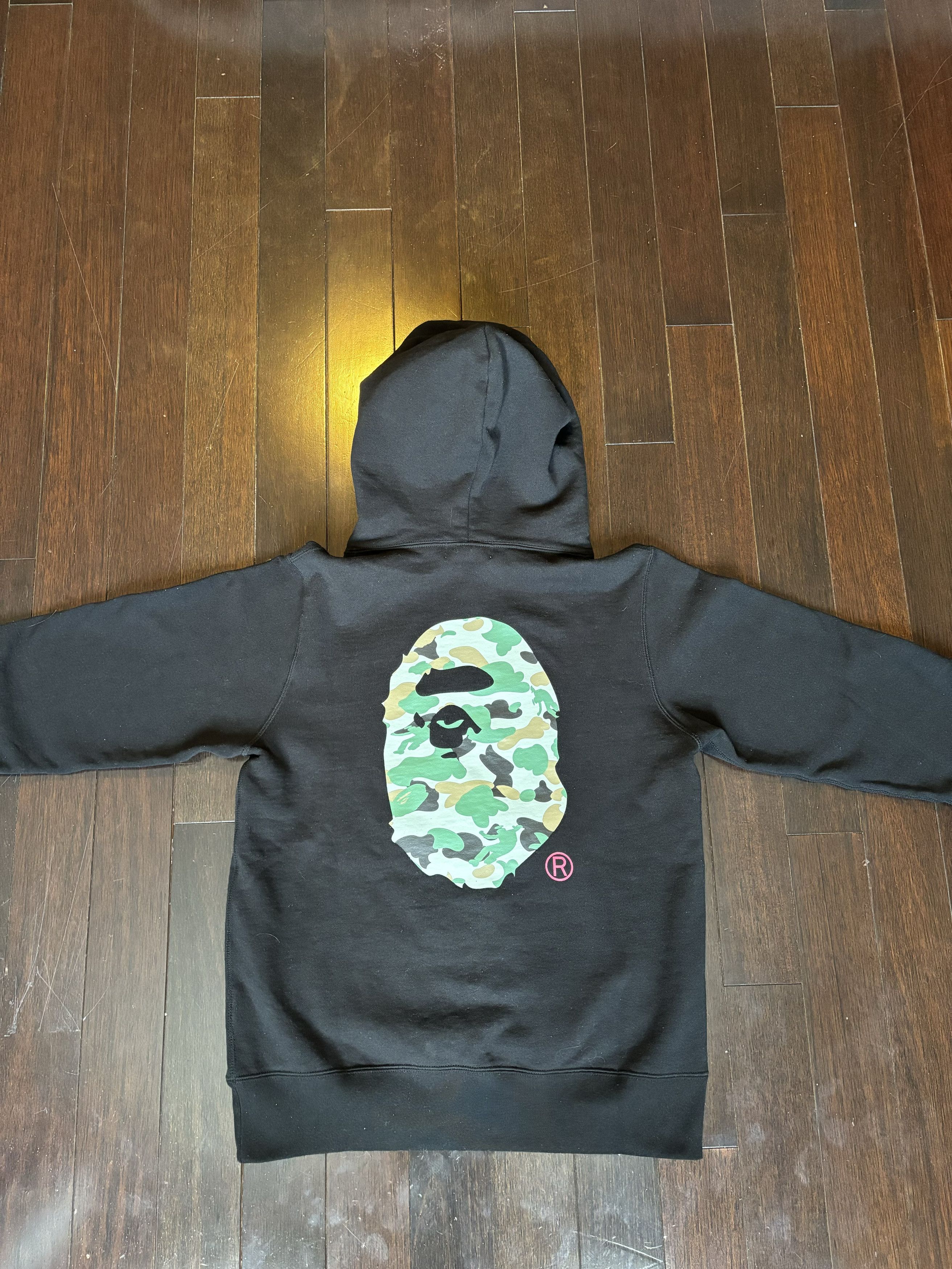 Bape × Union LA Union x A Bathing Ape (BAPE) Collab Hoodie - Black (Rare!) Size US M / EU 48-50 / 2 - 2 Thumbnail