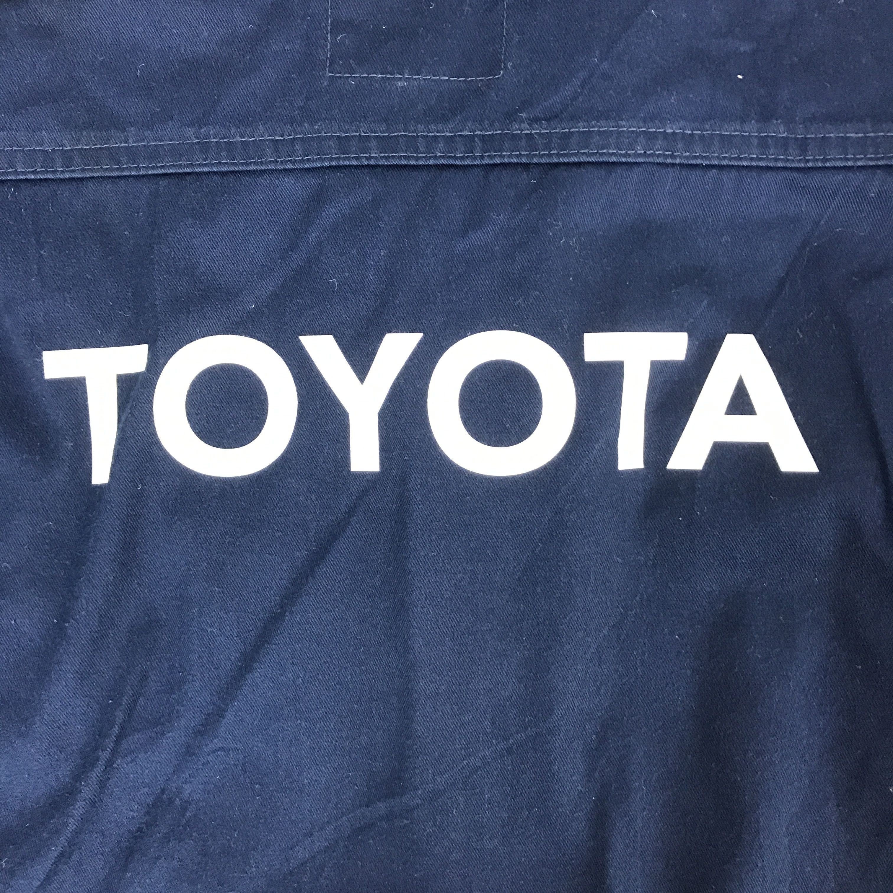 Japanese Brand VTG TOYOTA RACING BLUE CUSTOM COVERALL Size US L / EU 52-54 / 3 - 7 Thumbnail