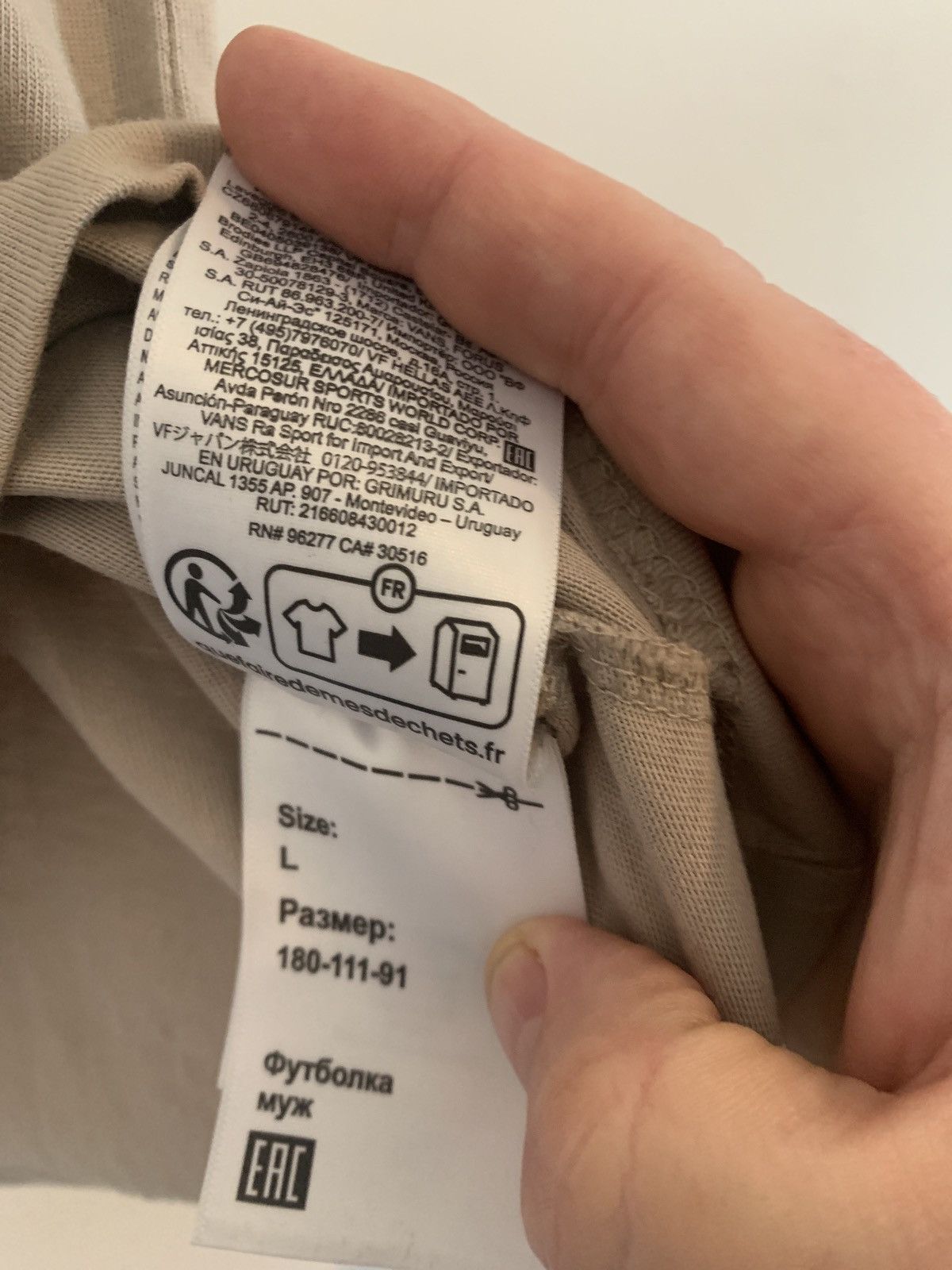 Vans Vans - T shirt Size US L / EU 52-54 / 3 - 3 Thumbnail