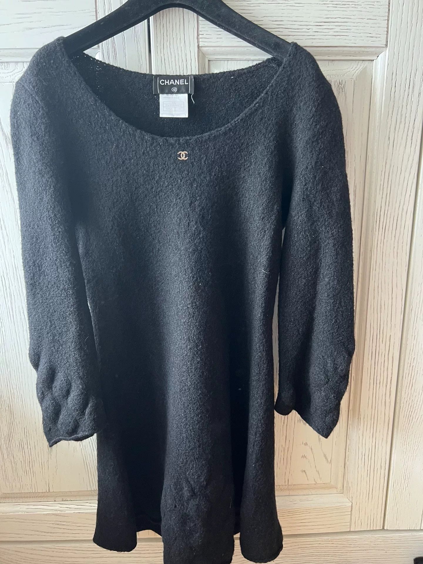 Chanel Chanel Cashmere Dress Size 38 Size 38" / US 16 / IT 52 - 1 Thumbnail