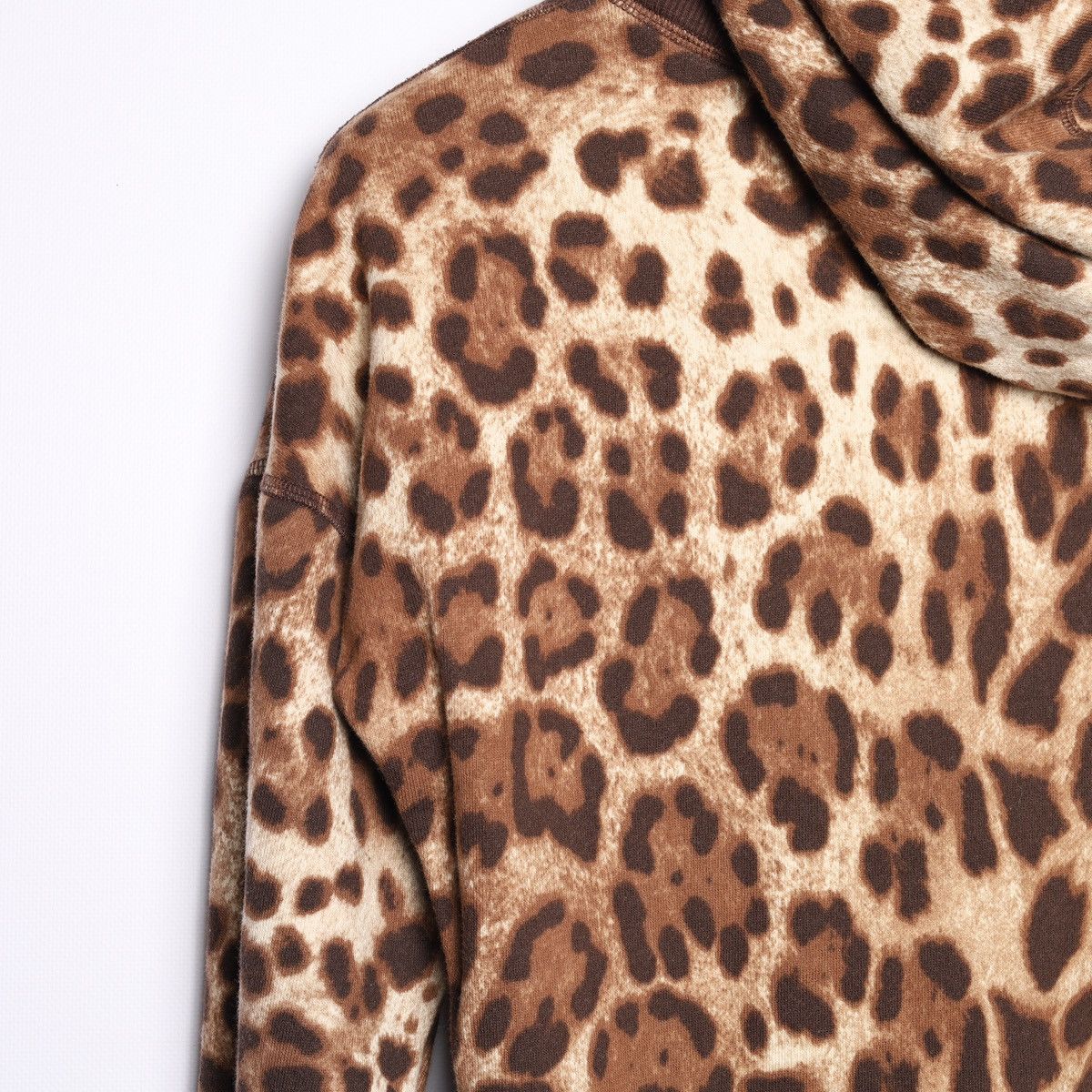 Dolce & Gabbana Dolce Gabbana Vintage Leopard Camo Printed Hoodie Size XS / US 0-2 / IT 36-38 - 14 Thumbnail