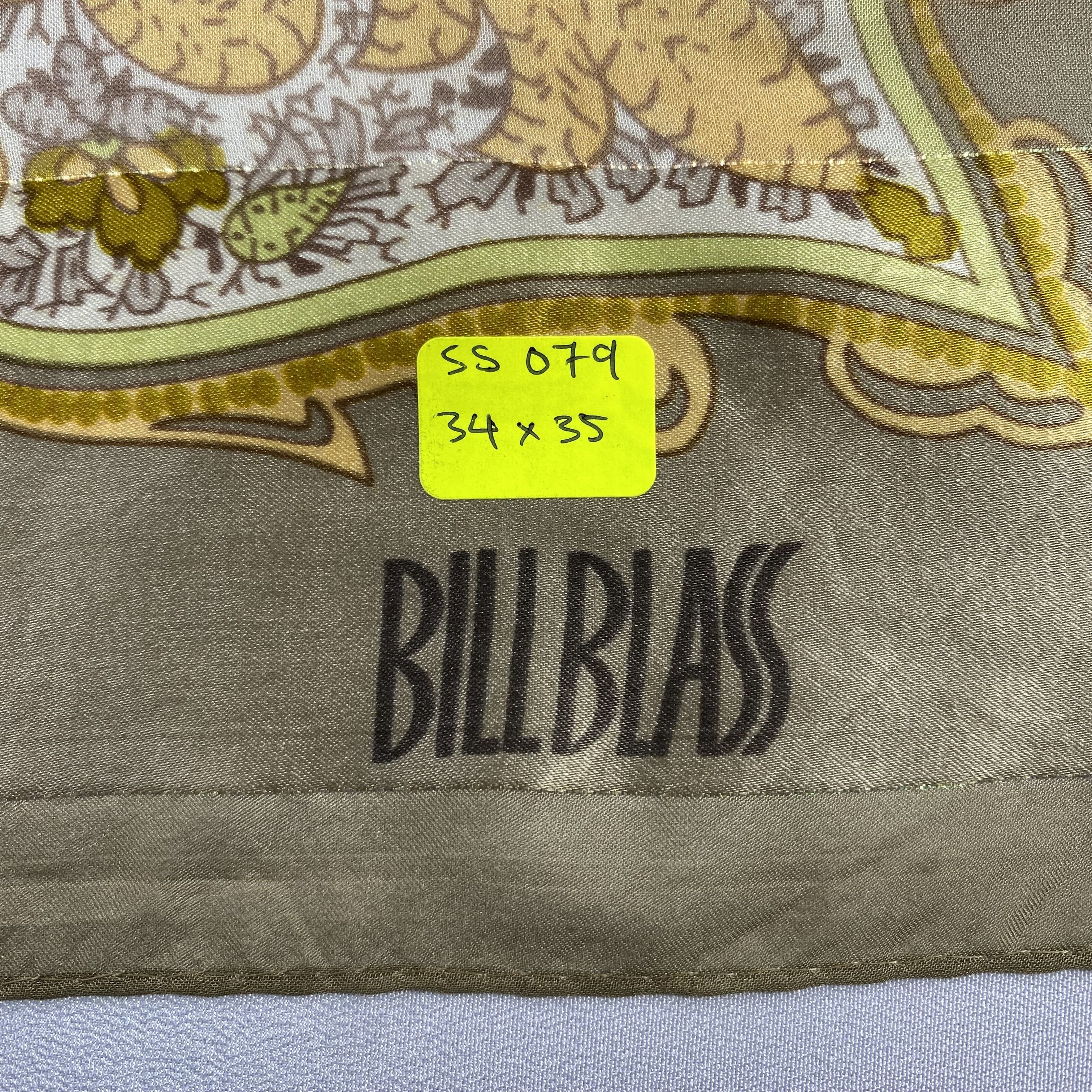 Bill Blass × Japanese Brand × Vintage Vintage Bill Blass Silk Scarf SS079 Size ONE SIZE - 7 Thumbnail
