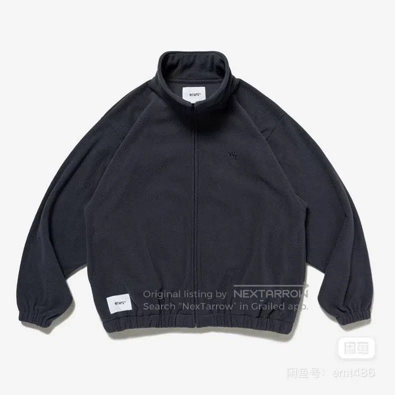 Wtaps Wtaps Fleece high collar zipper coat Size US M / EU 48-50 / 2 - 2 Thumbnail