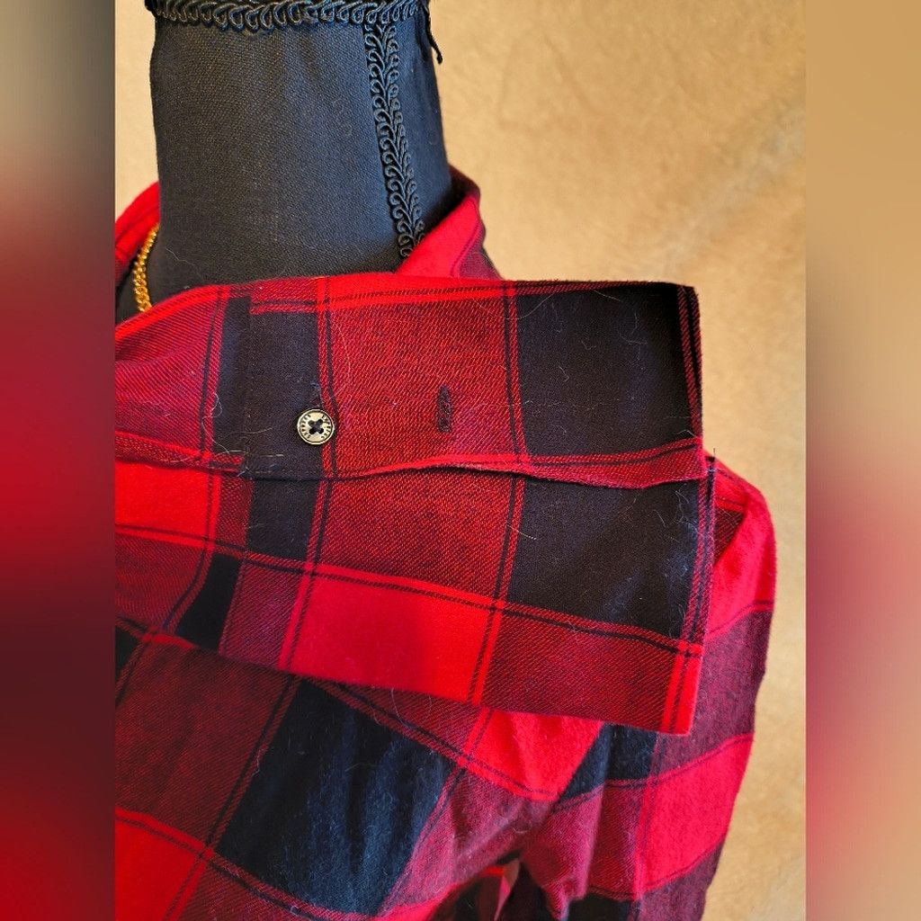 Express Express Plaid Lace-Up Women's Vintage Button Down Shirt Size S / US 4 / IT 40 - 6 Thumbnail