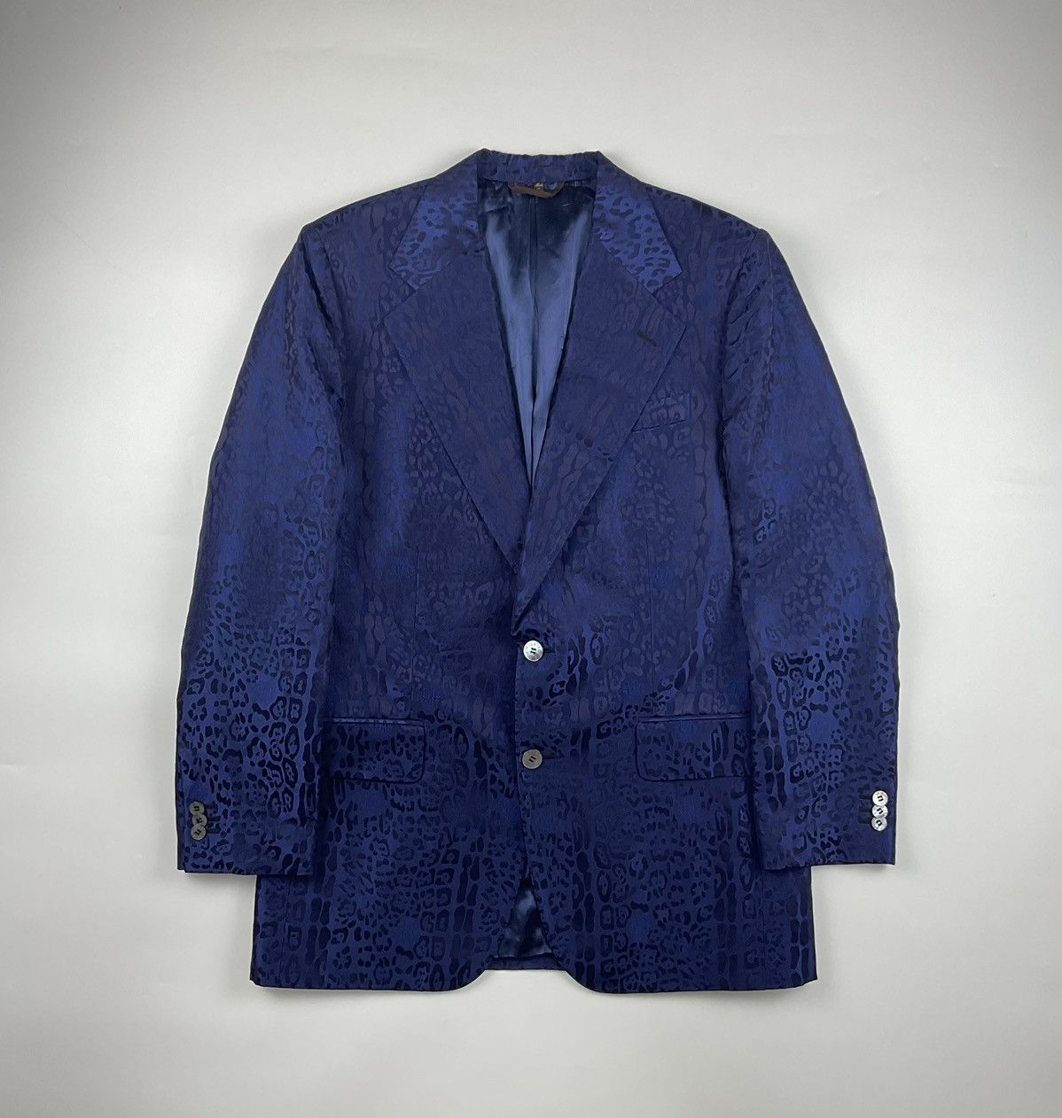 Roberto Cavalli Roberto Cavalli Animal Print Silk Jacket Size US M / EU 48-50 / 2 - 1 Thumbnail