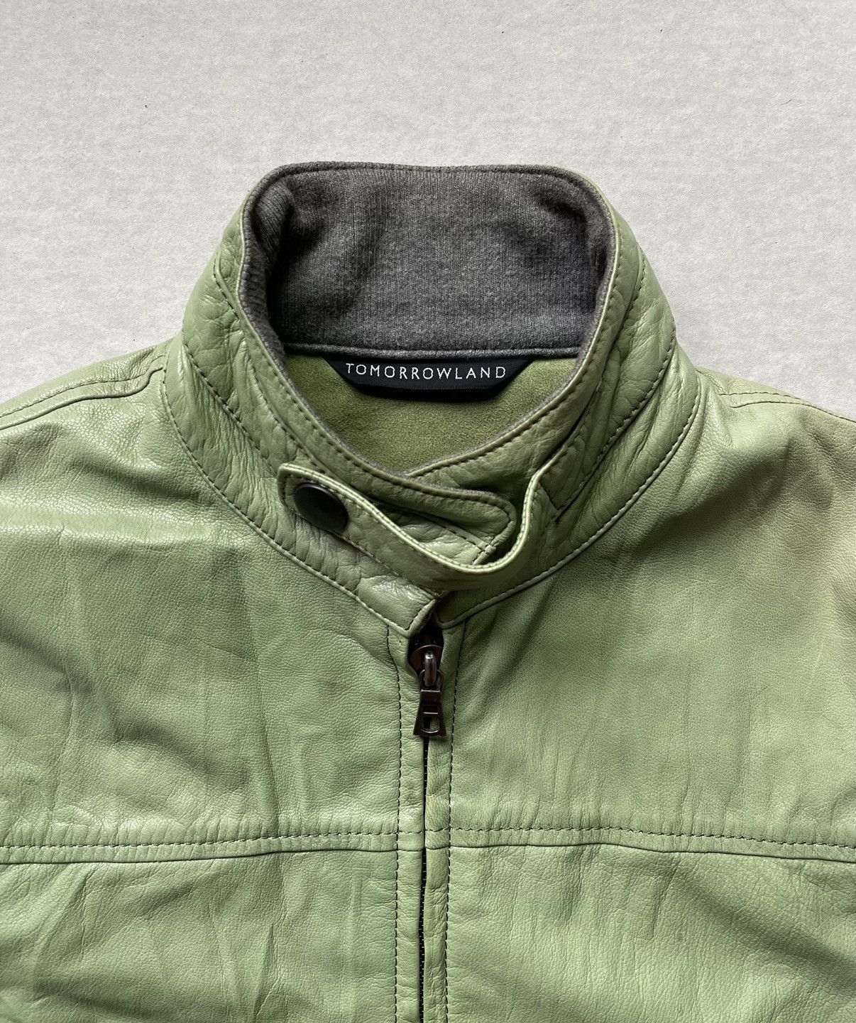 Tomorrowland TOMORROWLAND SHEEPSKIN LEATHER RACER JACKET Size US L / EU 52-54 / 3 - 7 Thumbnail