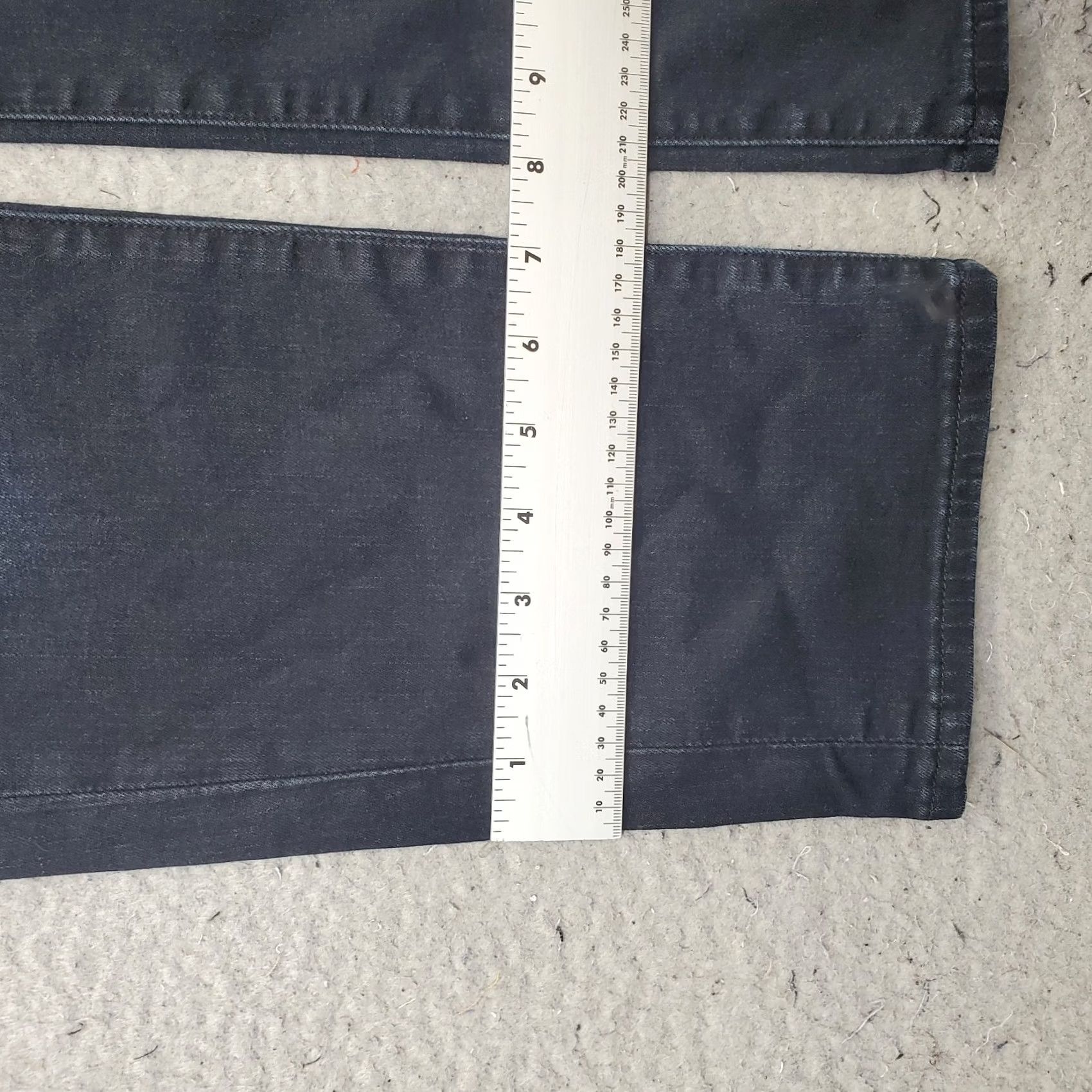 Lucky Brand Lucky Brand Brooke Crop Jeans Womens 6 Blue Denim Dark Wash Straight Leg - Size 6 - 27 Inseam - 30 Waist - 5-Pocket Denim Jeans Size 28" / US 6 / IT 42 - 5 Thumbnail