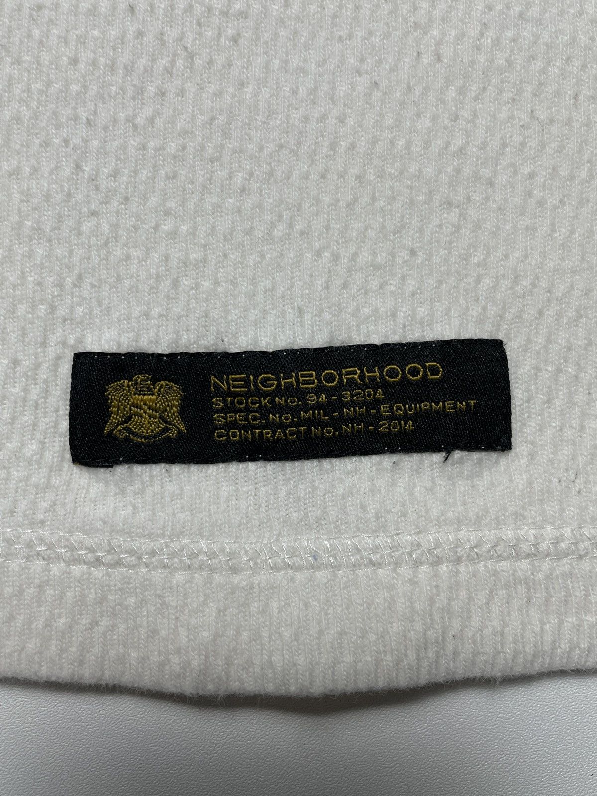 20471120 2000’s Neighborhood - Textured Knit Longsleeve Shirt Size US M / EU 48-50 / 2 - 10 Thumbnail