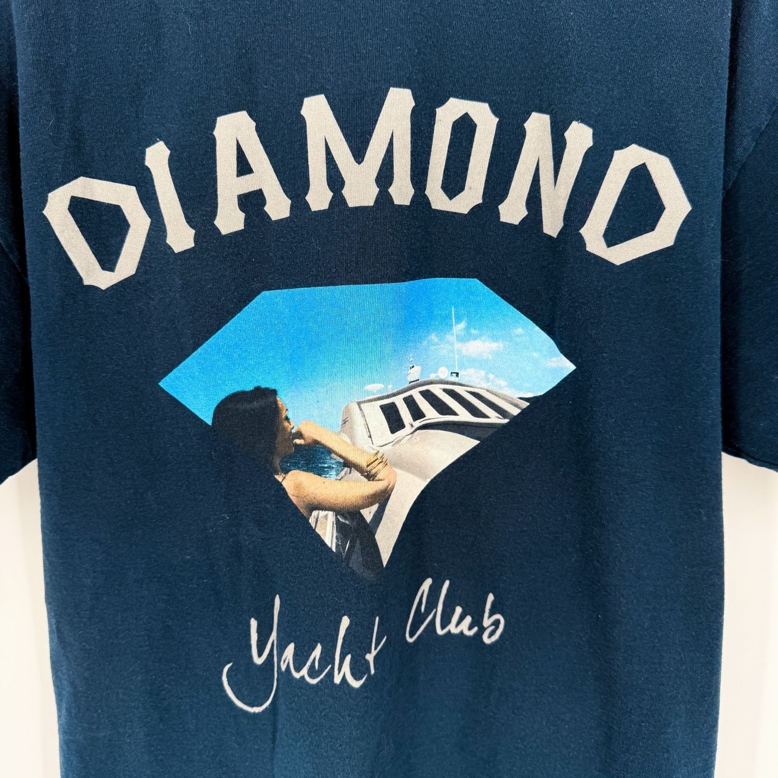 Diamond Supply Co. Vintage Diamond Supply Co Yacht Club T-Shirt Graphic Tee Str Size US L / EU 52-54 / 3 - 5 Thumbnail