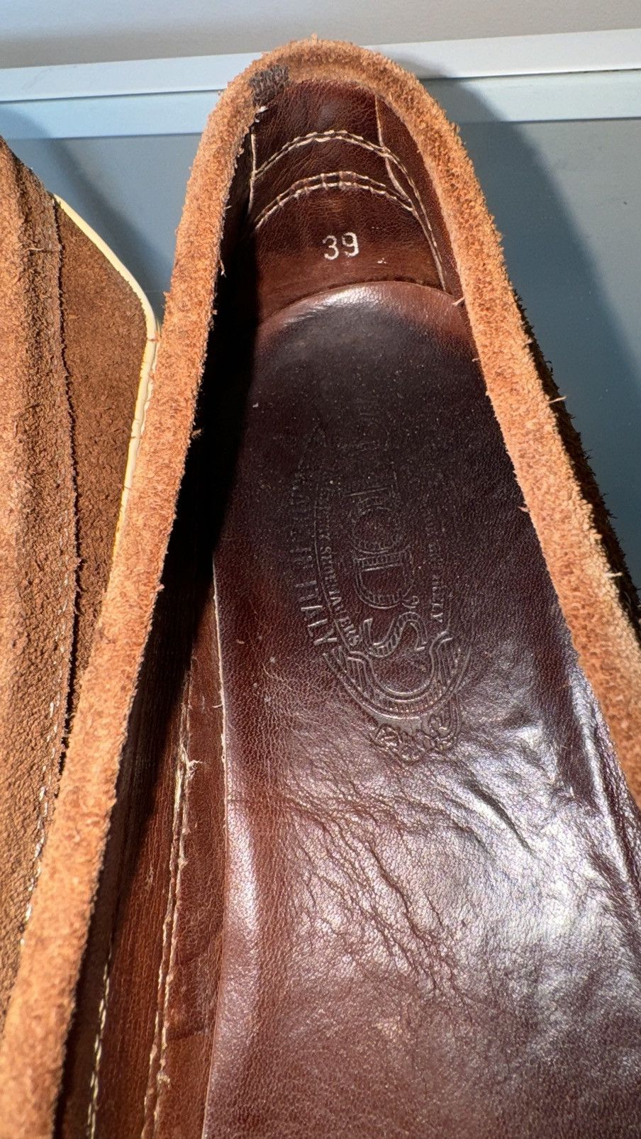 Leather Tod’s suede brown leather loafers vibram made in Italy Size US 8 / IT 38 - 9 Thumbnail