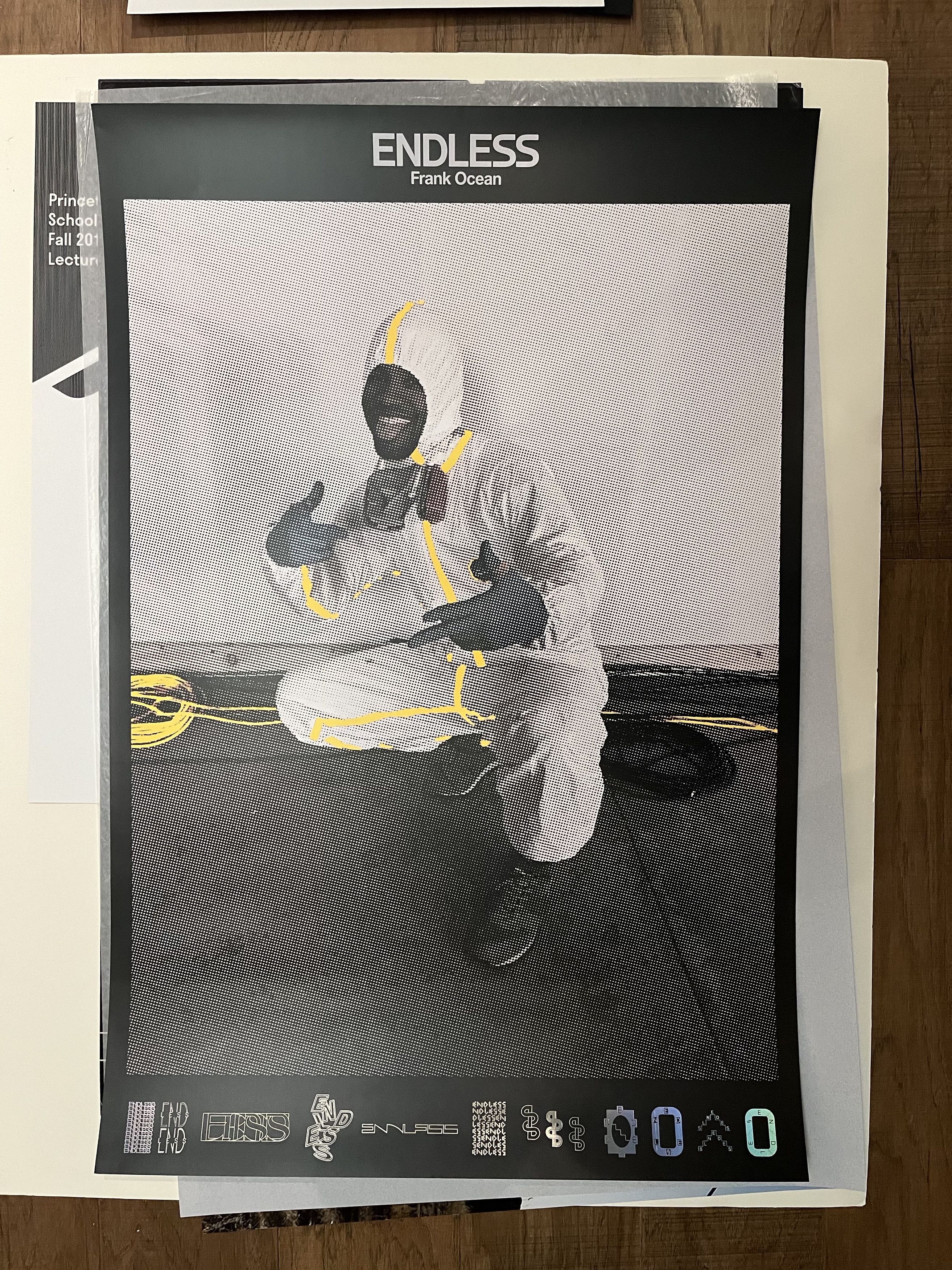 コレクション Frank Ocean ENDLESS DOUBLE SIDED POSTER1 BRAND NEW* *OFFICIAL* Frank Ocean Double-Sided “Endless