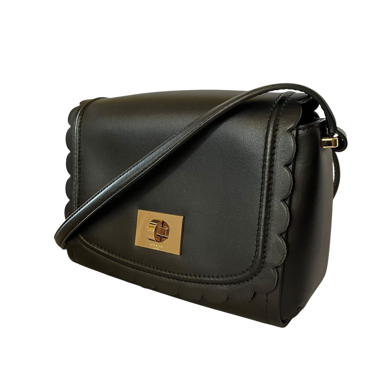 Kate Spade Kate Spade Maple Court Zani Black Leather Crossbody Bag Size ONE SIZE - 10 Thumbnail