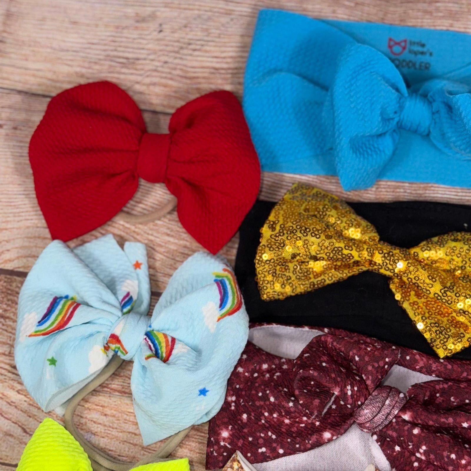 Other Assorted Baby and Toddler Headbands with Bows Size ONE SIZE - 2 Thumbnail