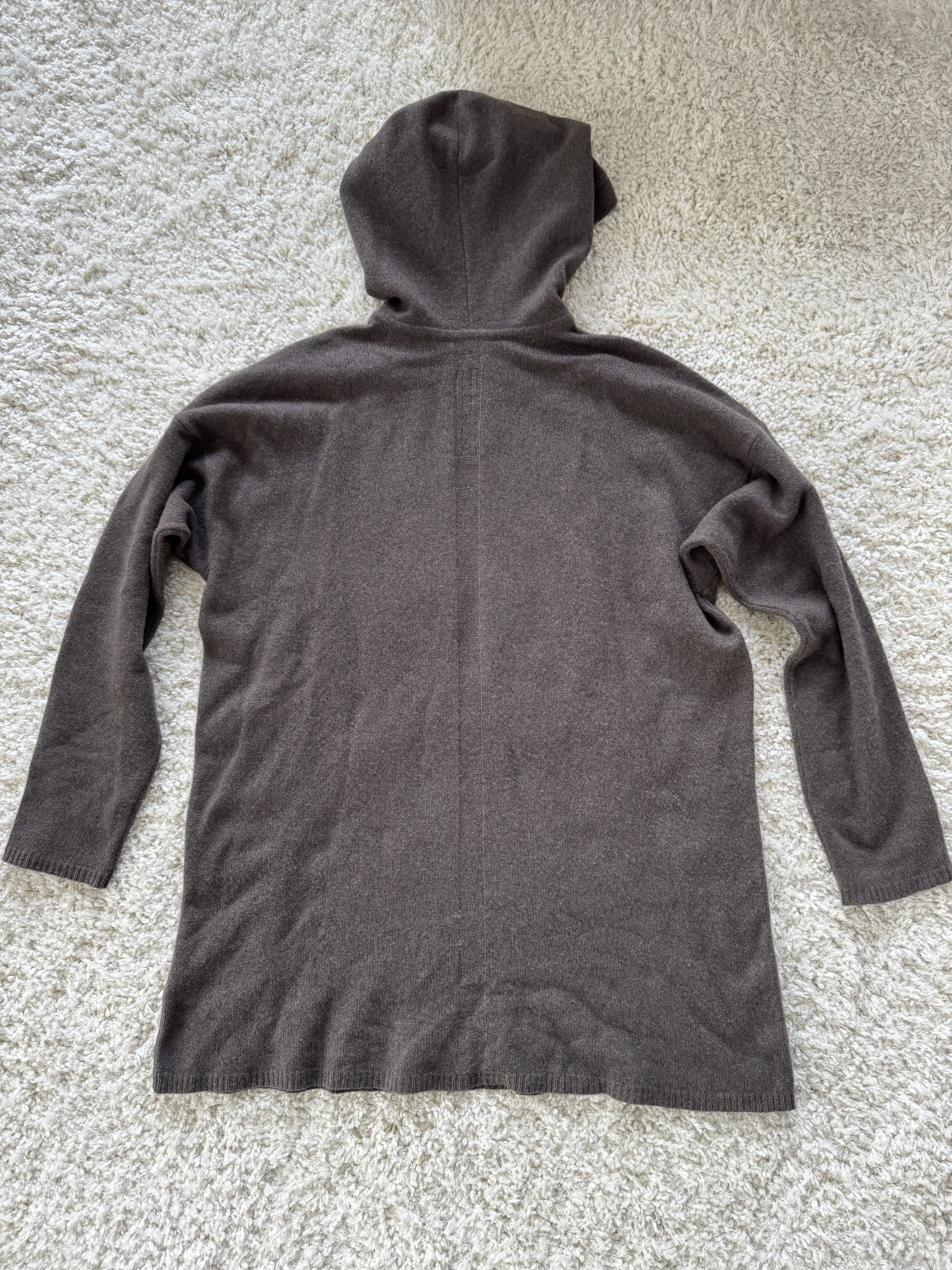 Rick Owens Gray Tommy Hoodie Size US M / EU 48-50 / 2 - 2 Thumbnail