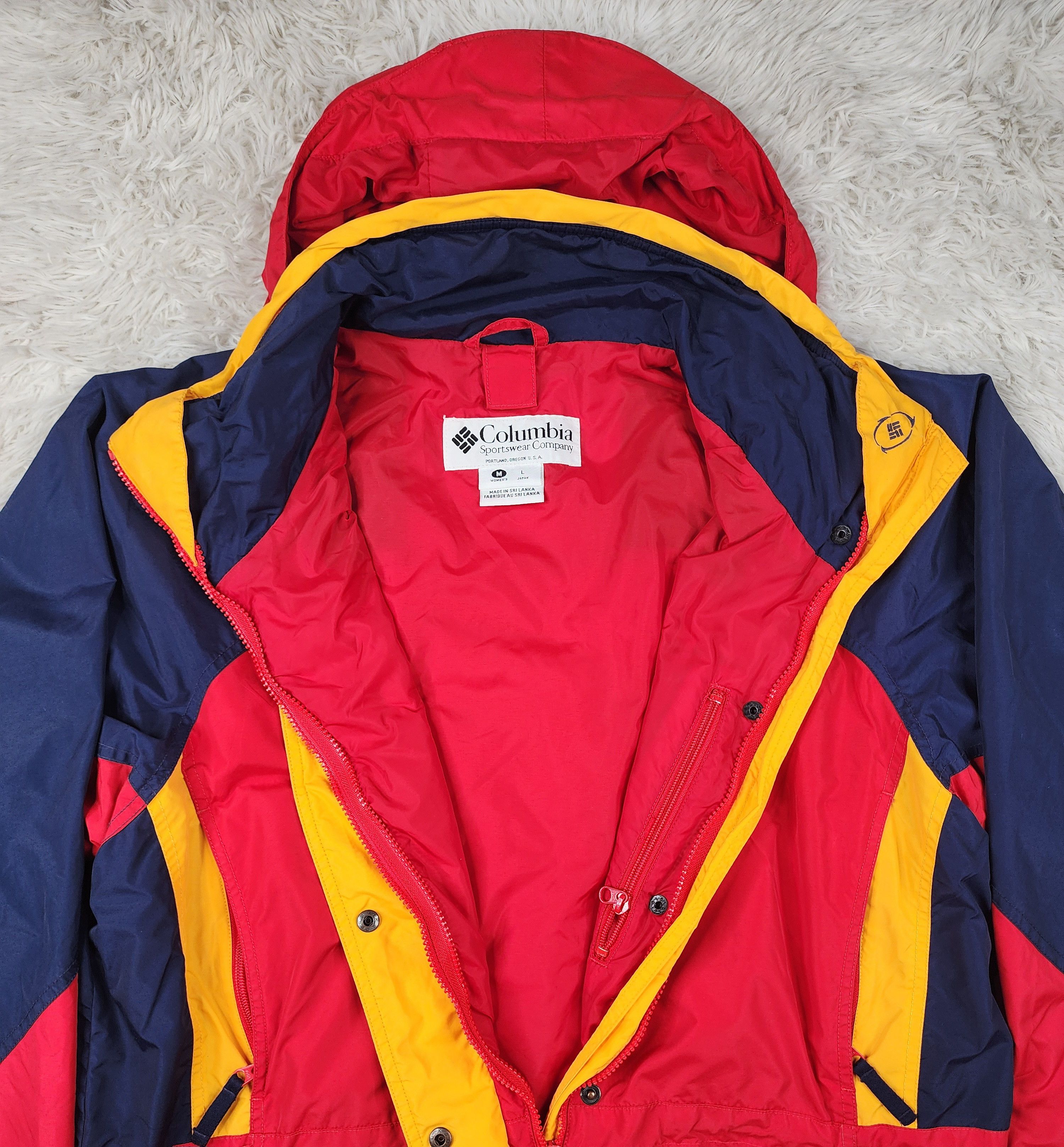 Columbia Vintage Columbia Bolda Nova woman windbreaker hoodied Size M / US 6-8 / IT 42-44 - 6 Thumbnail