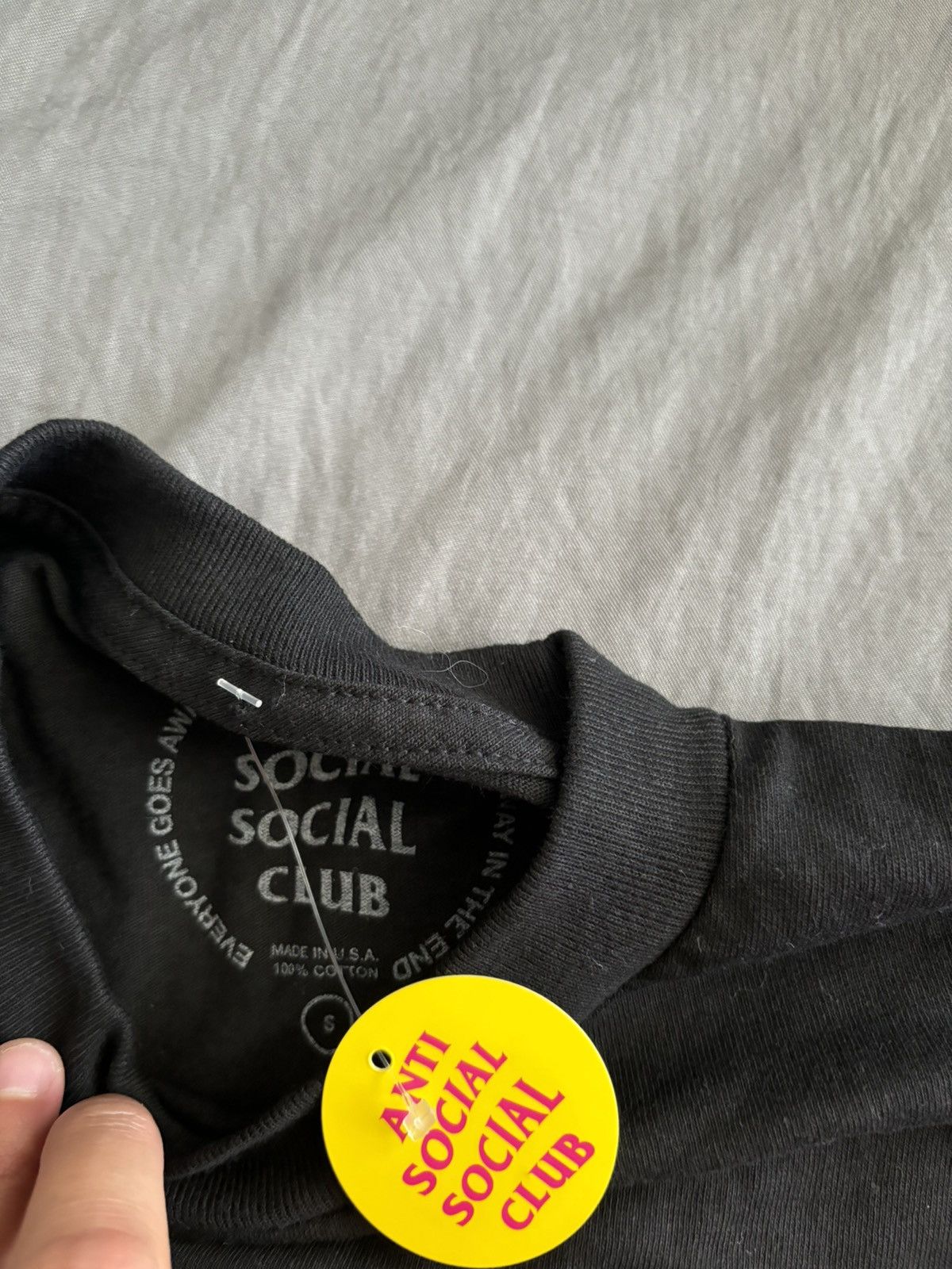 Anti Social Social Club × Supreme ASSC Brand new black tee Size US S / EU 44-46 / 1 - 4 Thumbnail