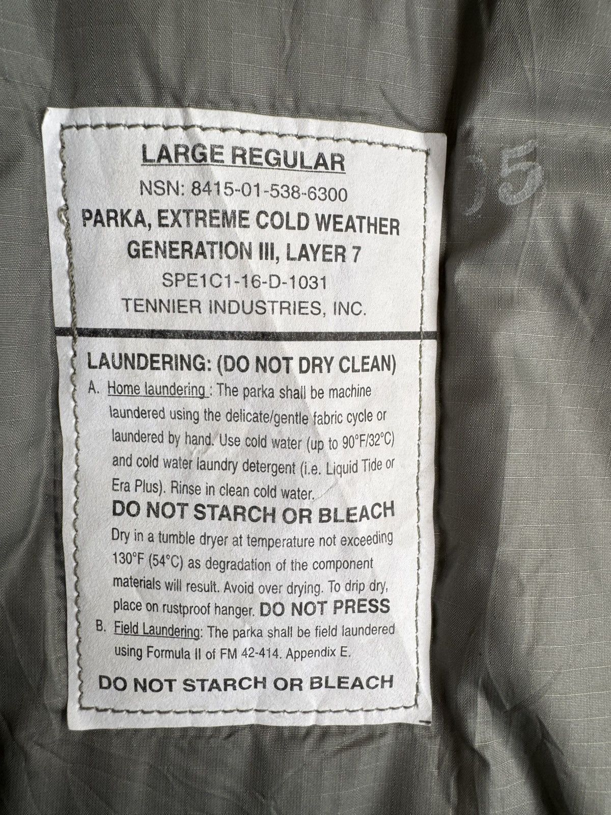 Other VERY RARE JACKET PARKA PCU ECWCS EXTREME GEN III LEVEL 7 Size US L / EU 52-54 / 3 - 5 Thumbnail