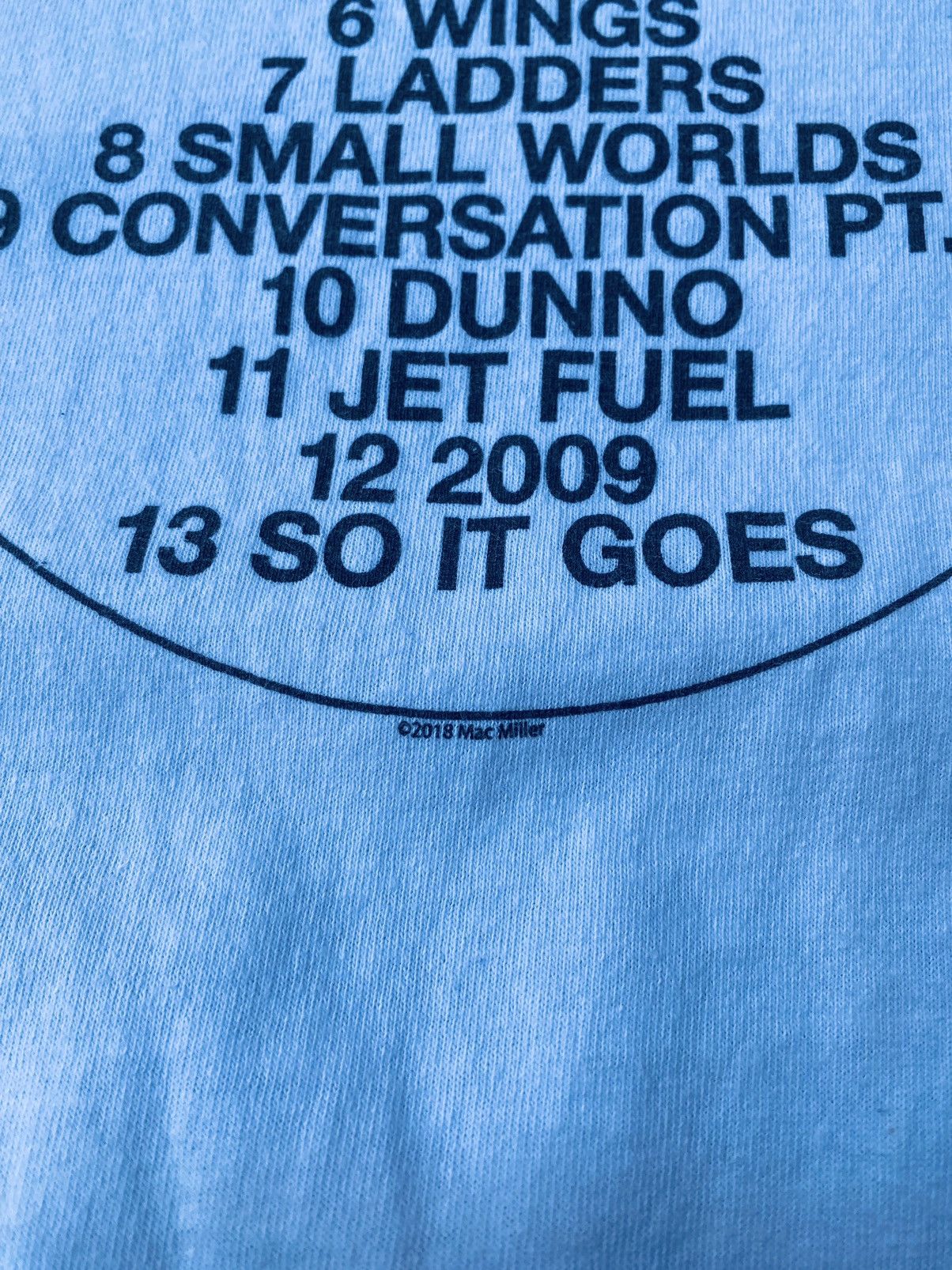 Rap Tees Vintage Y2k Mac Miller Last Album Swimming Rap Tees - Rip Size US M / EU 48-50 / 2 - 11 Thumbnail