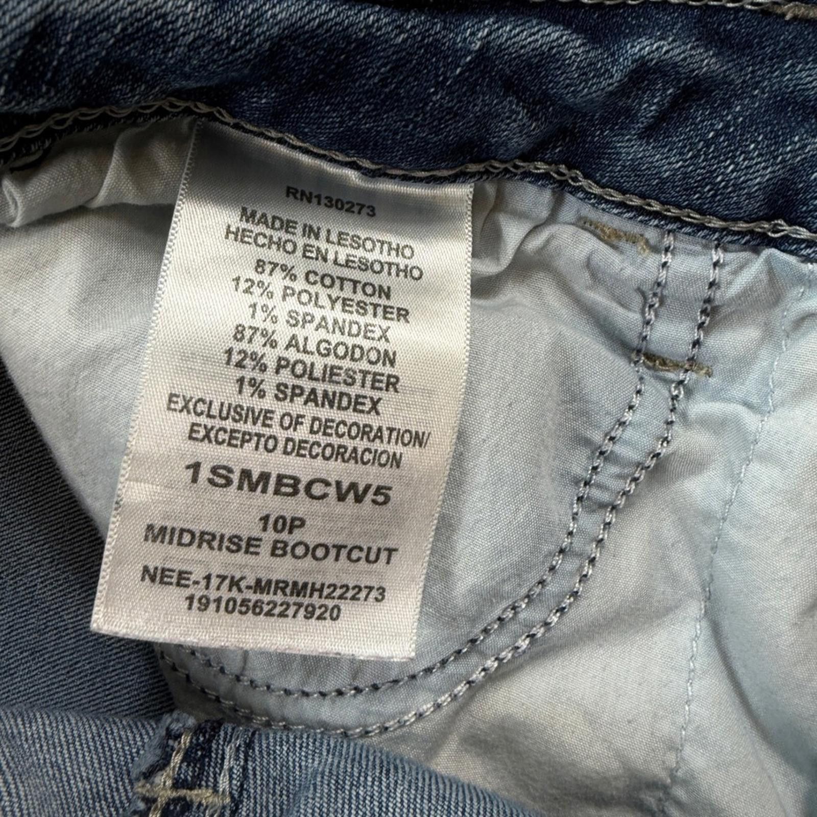 Other Riders by Lee Womens Midrise Bootcut Jeans Medium 10P Denim Size 32" / US 10 / IT 46 - 7 Thumbnail