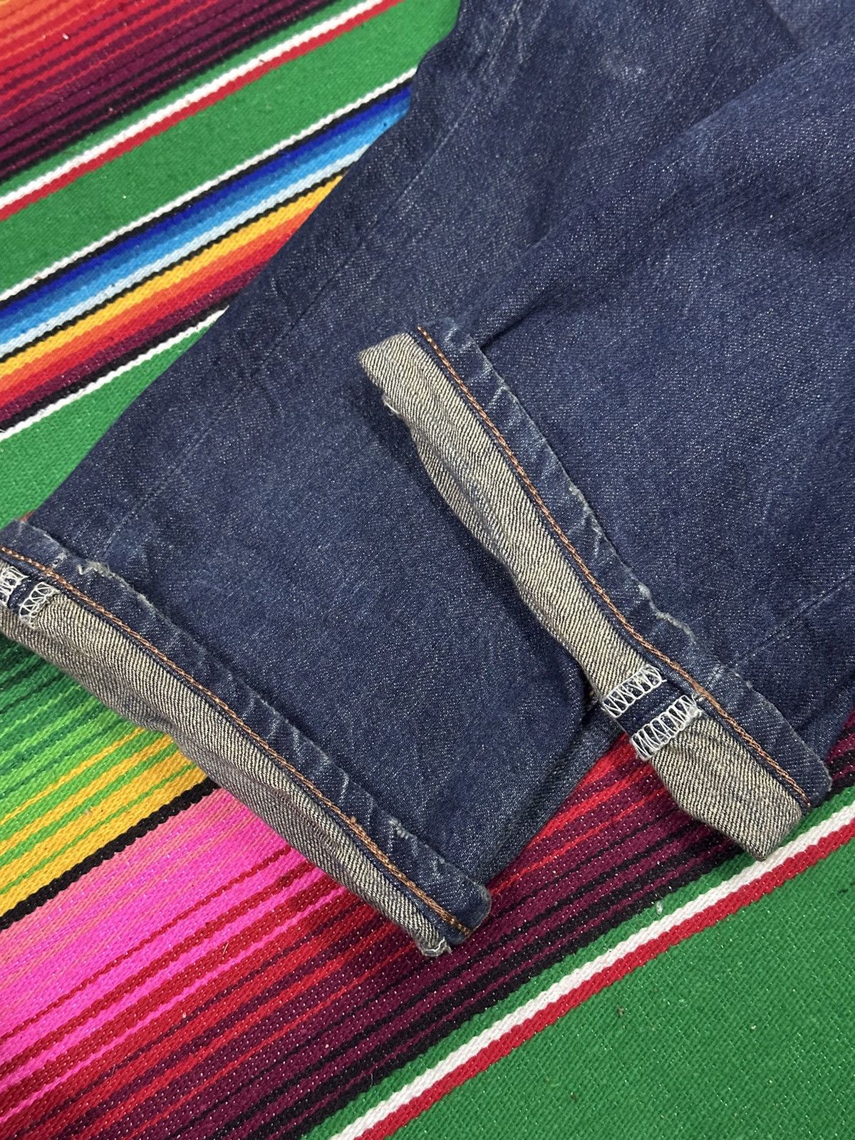 If Six Was Nine 💥Edwin💥Japanese Brand Crazy Design Edwin Lot 503💥 Size US 34 / EU 50 - 9 Thumbnail