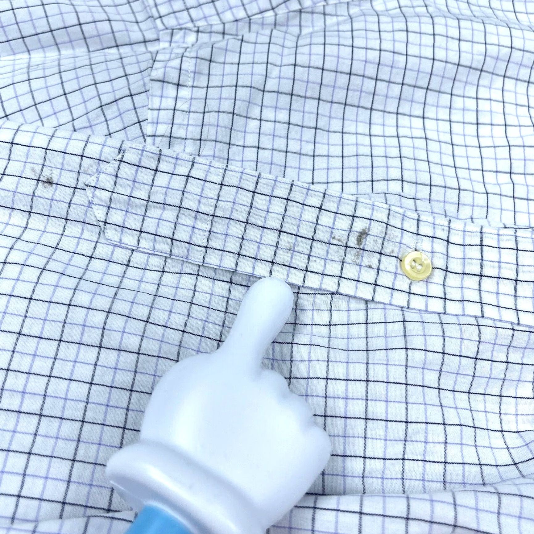 Ralph Lauren Ralph Lauren Shirt Men 16.5 32 White Blue Pony Button-Up Yarmouth Tattersall PP* Size US XL / EU 56 / 4 - 5 Thumbnail