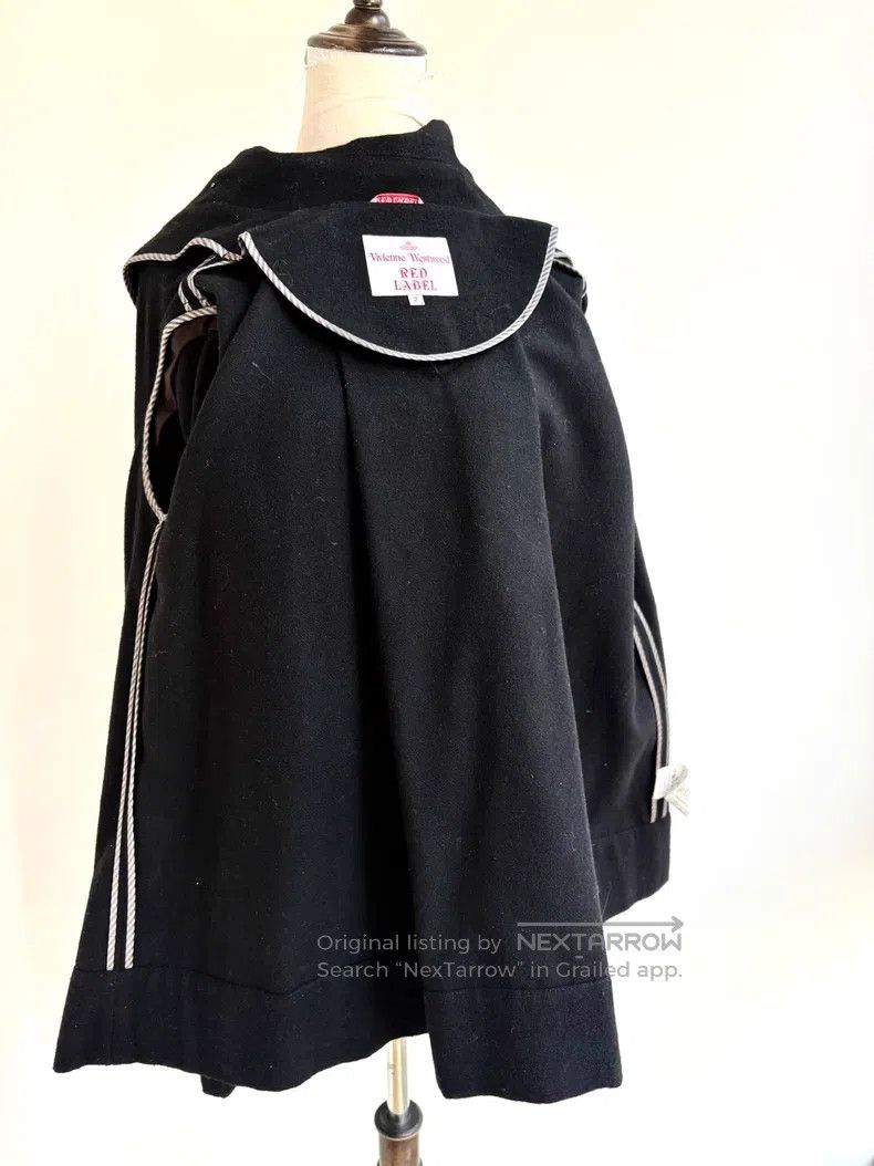 Vivienne Westwood Vivienne Westwood Vintage Black Irregular Cloak Saturn Gre Size M / US 6-8 / IT 42-44 - 5 Thumbnail