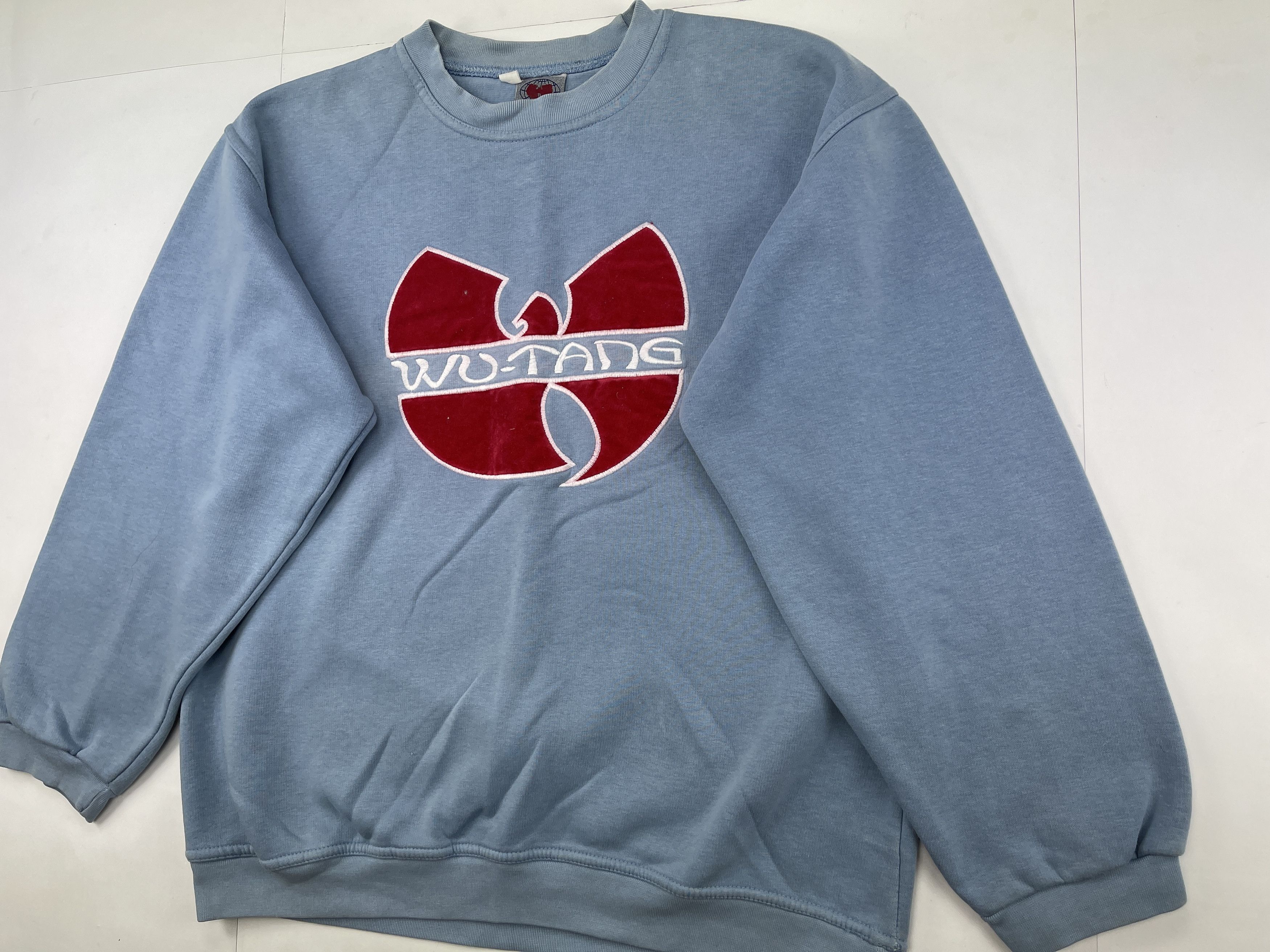 WU WEAR sweatshirt, vintage hip hop, Wu-Tang Clan 90s size L