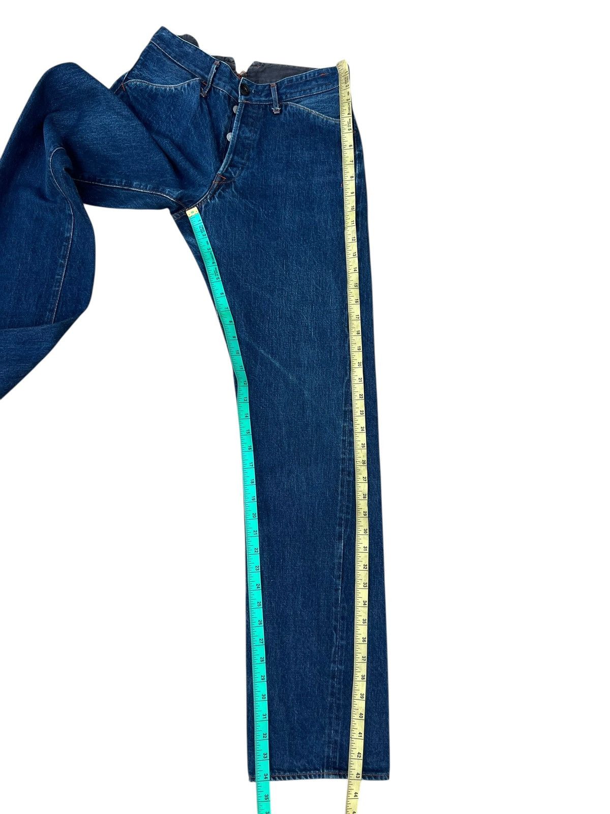 KATO Kato Japan Blue Denim Selvedge Jeans Size US 29 - 6 Thumbnail