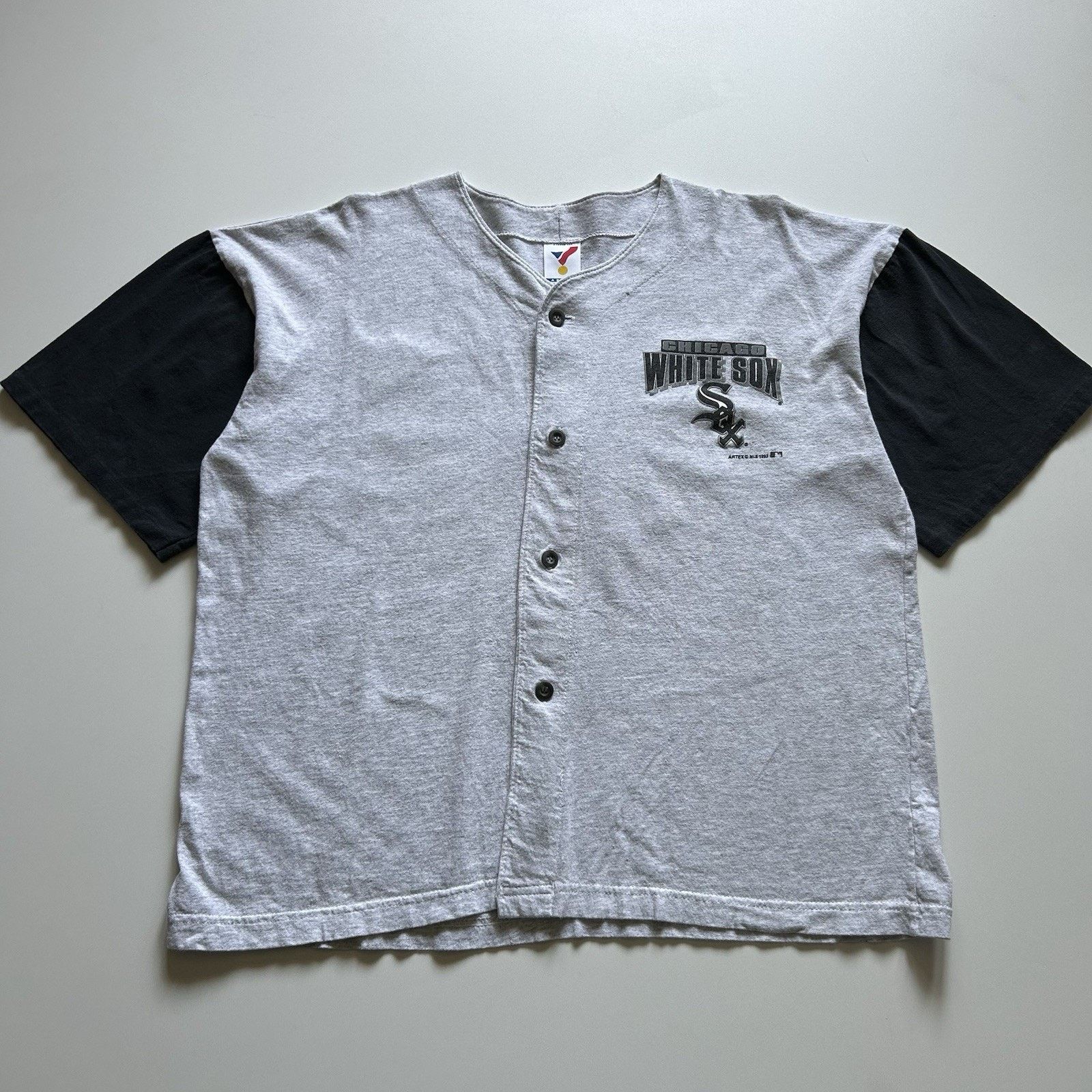 MLB Vintage 90s Chicago White Sox Button Up Cotton Jersey XL Size US XL / EU 56 / 4 - 3 Thumbnail